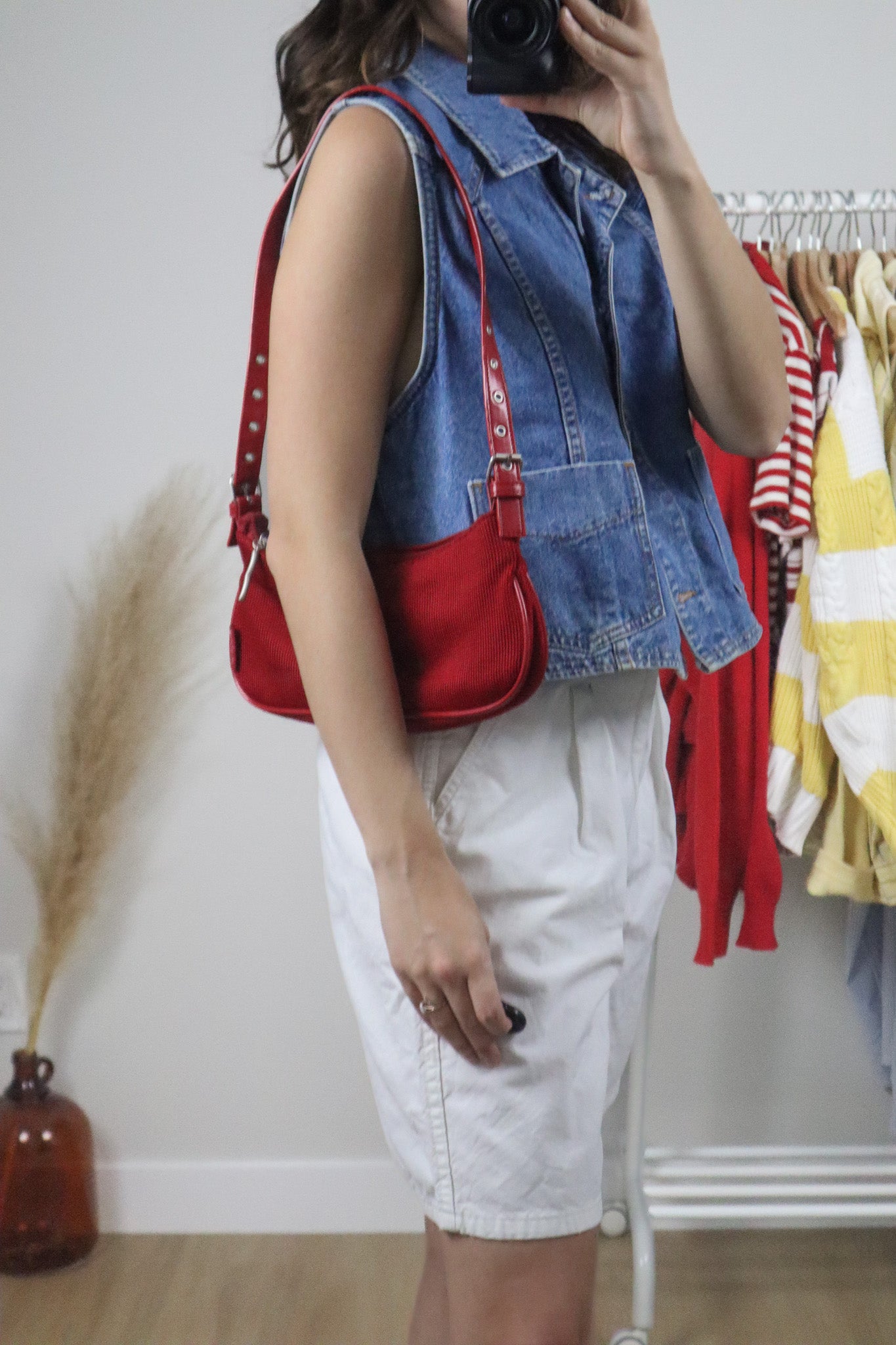 Vintage x Fabric Shoulder Bag
