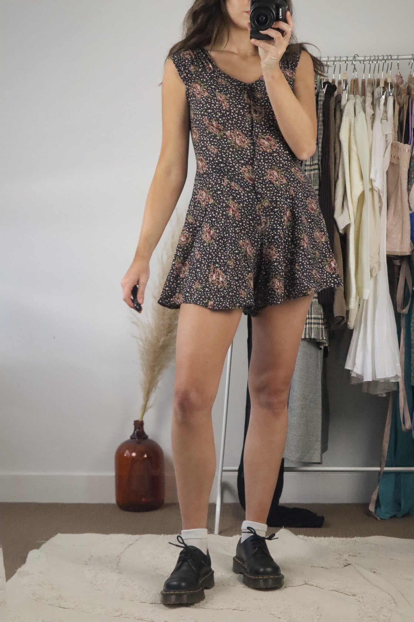 Made in Canada x Vintage x Romper (XS)