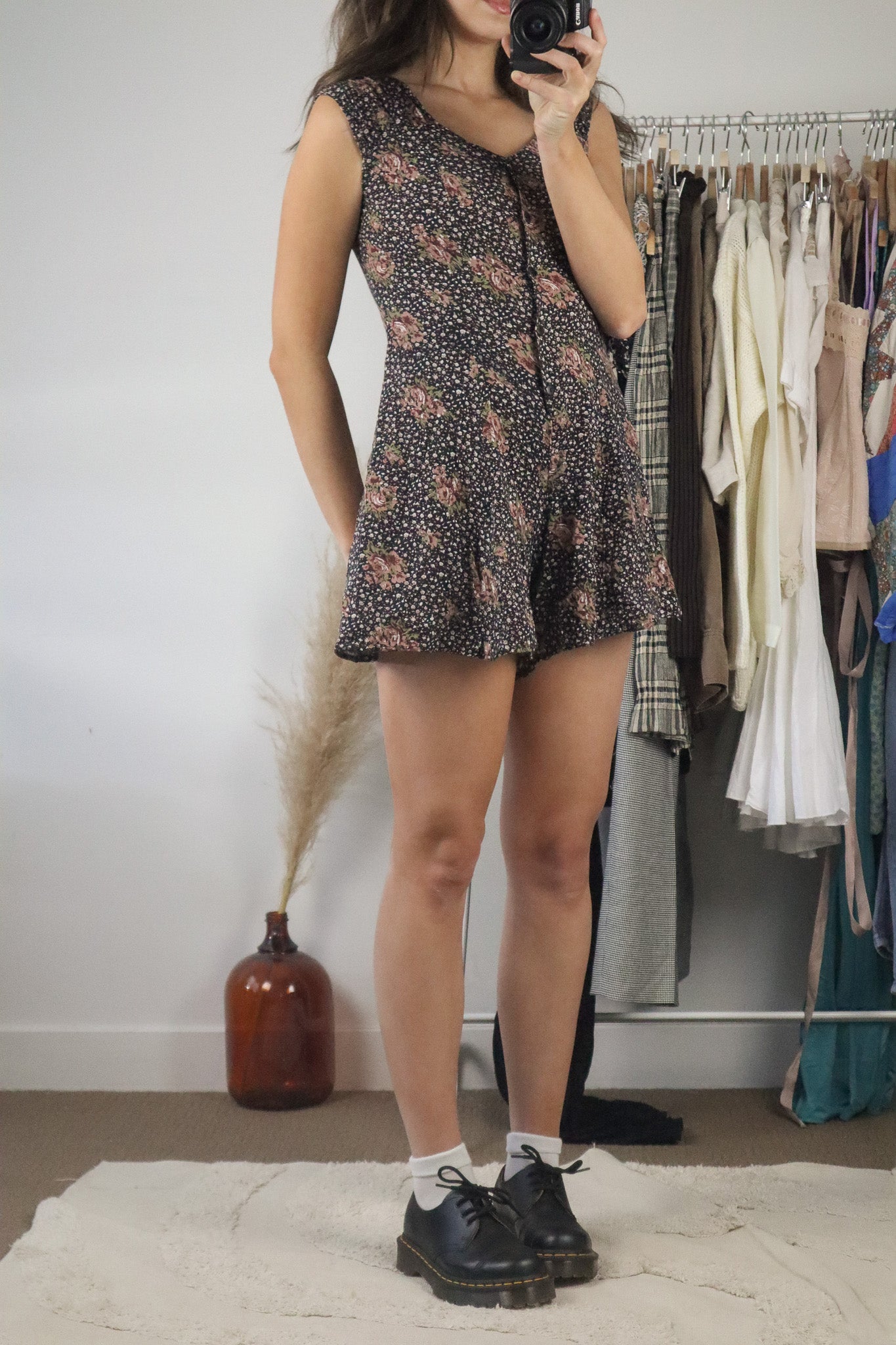 Made in Canada x Vintage x Romper (XS)