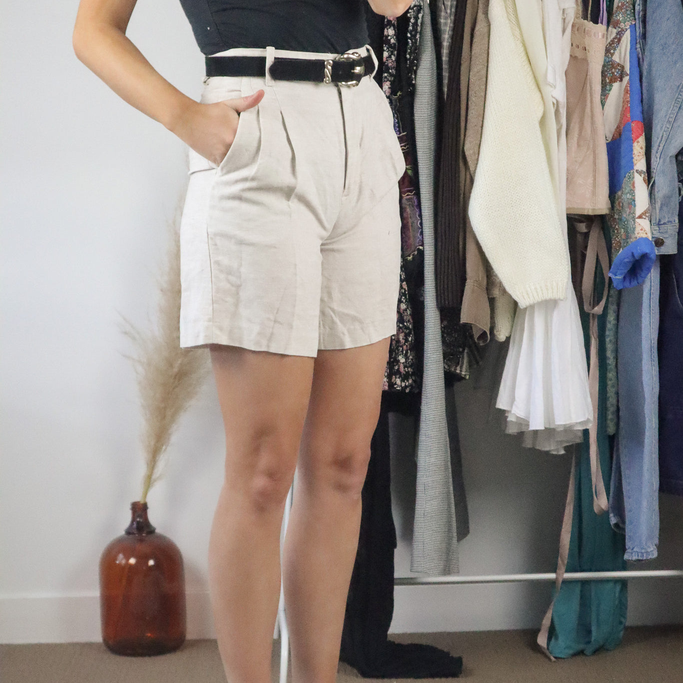 Wilfred x Linen Blend Trouser Shorts (0)