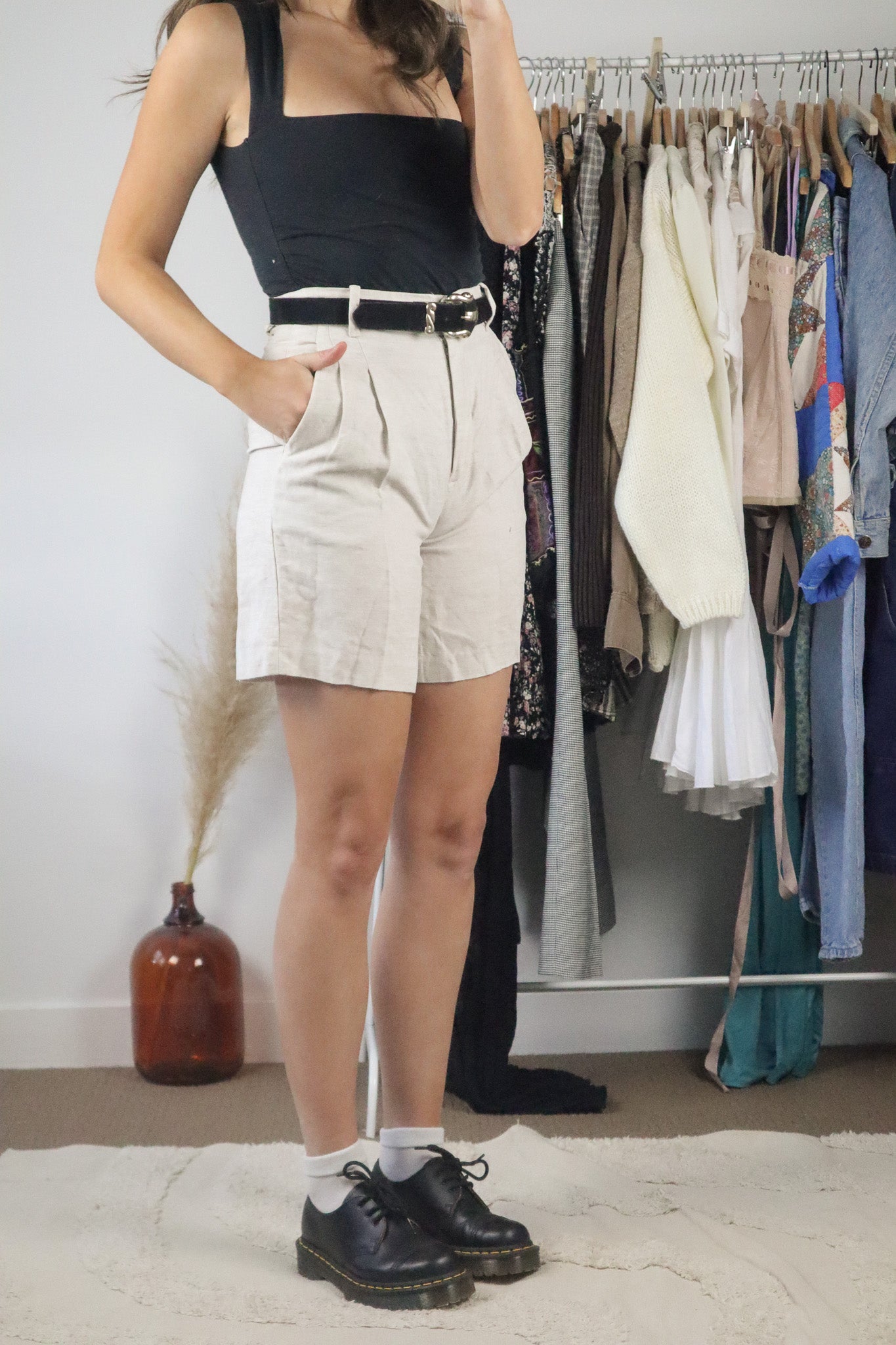 Wilfred x Linen Blend Trouser Shorts (0)
