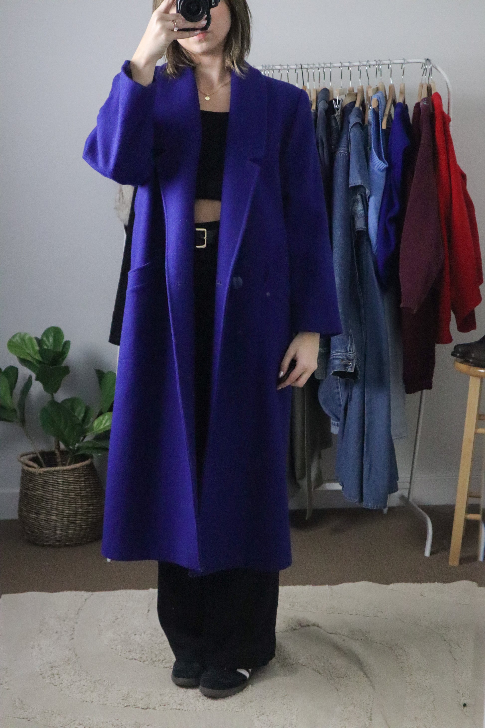 Made in Romania x Vintage x Wool Coat (4-8)