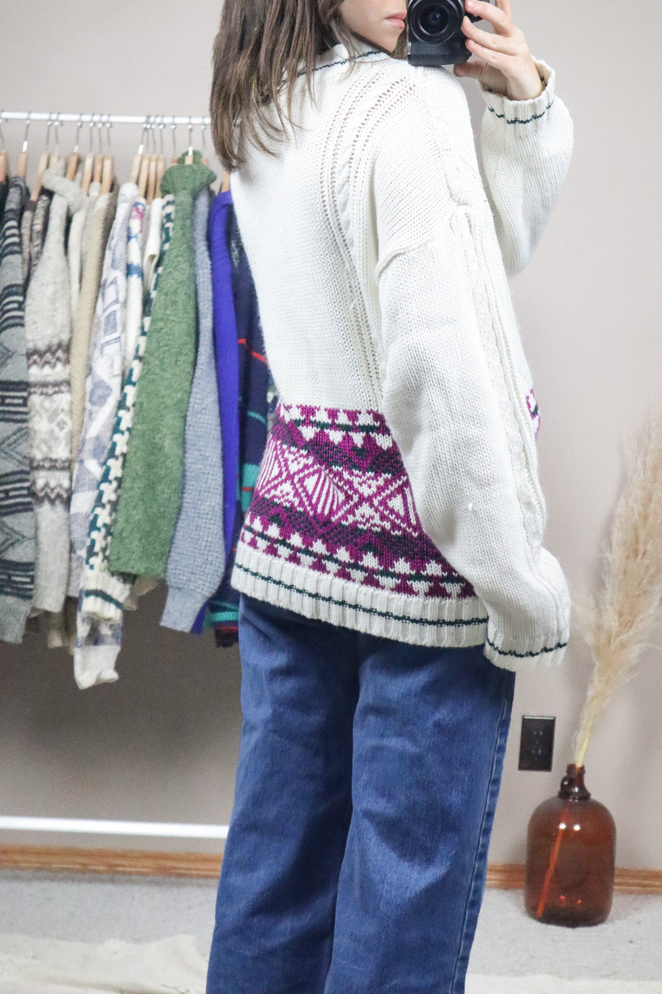 Vintage x Textured Knit (M)