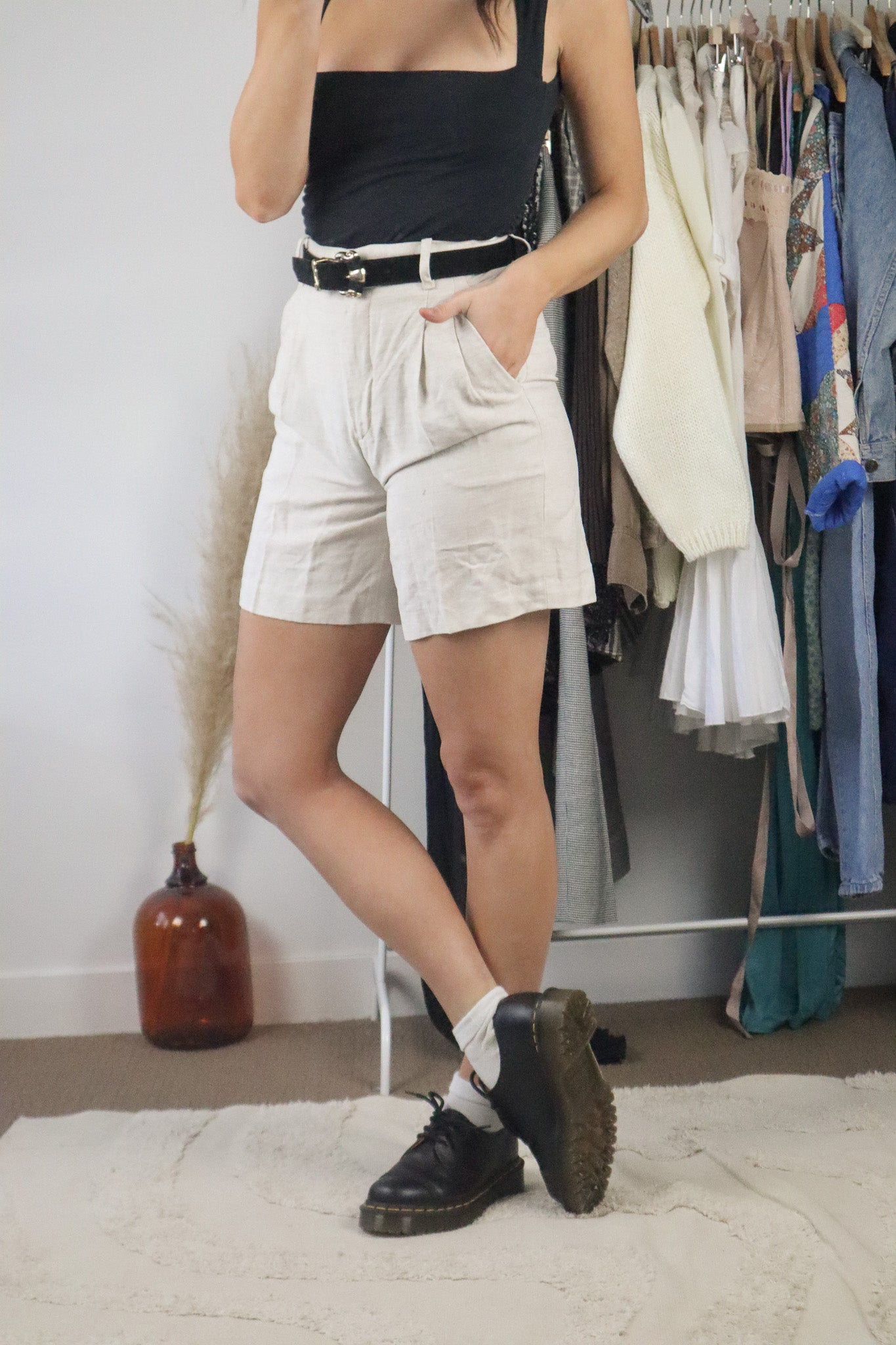 Wilfred x Linen Blend Trouser Shorts (0)