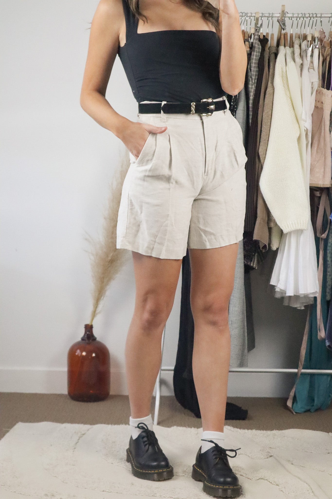 Wilfred x Linen Blend Trouser Shorts (0)