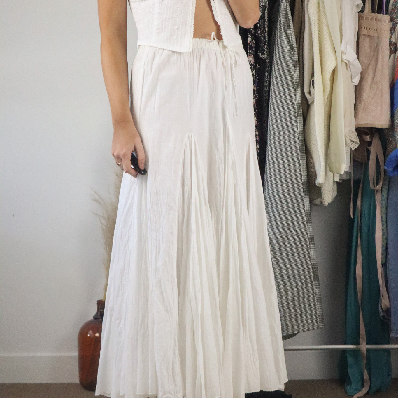 Vintage x Maxi Skirt (S)