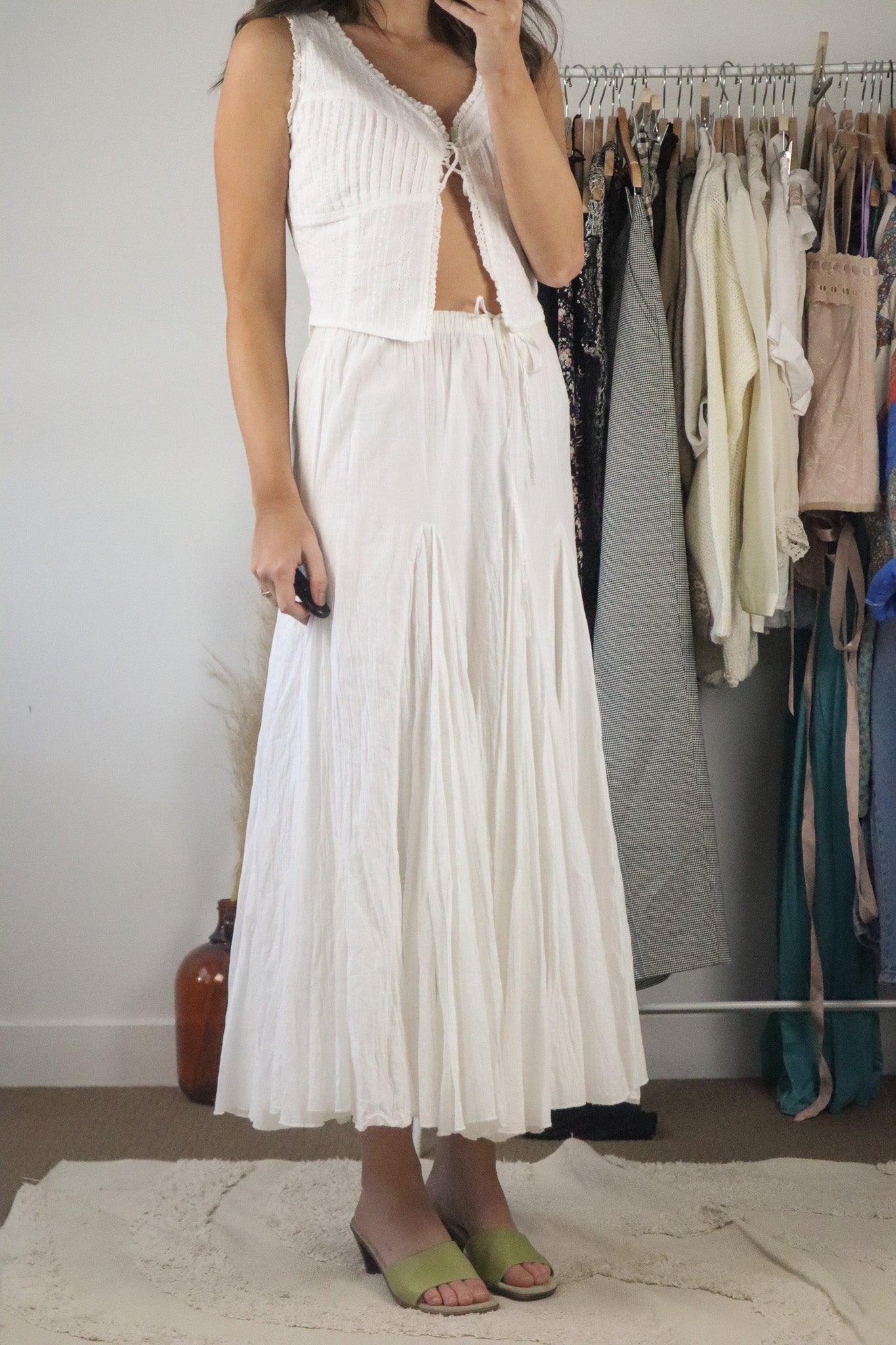Vintage x Maxi Skirt (S)