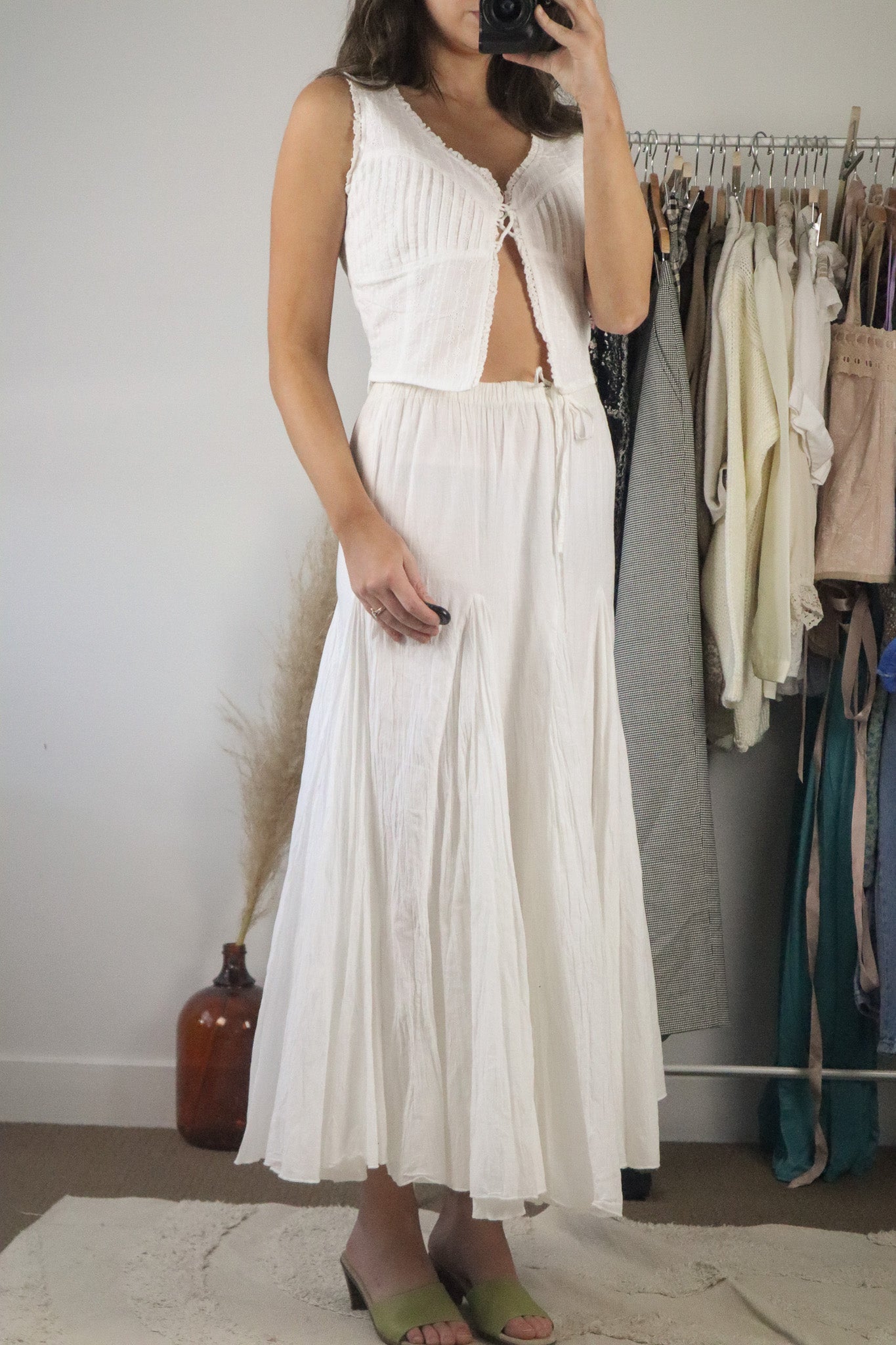 Vintage x Maxi Skirt (S)
