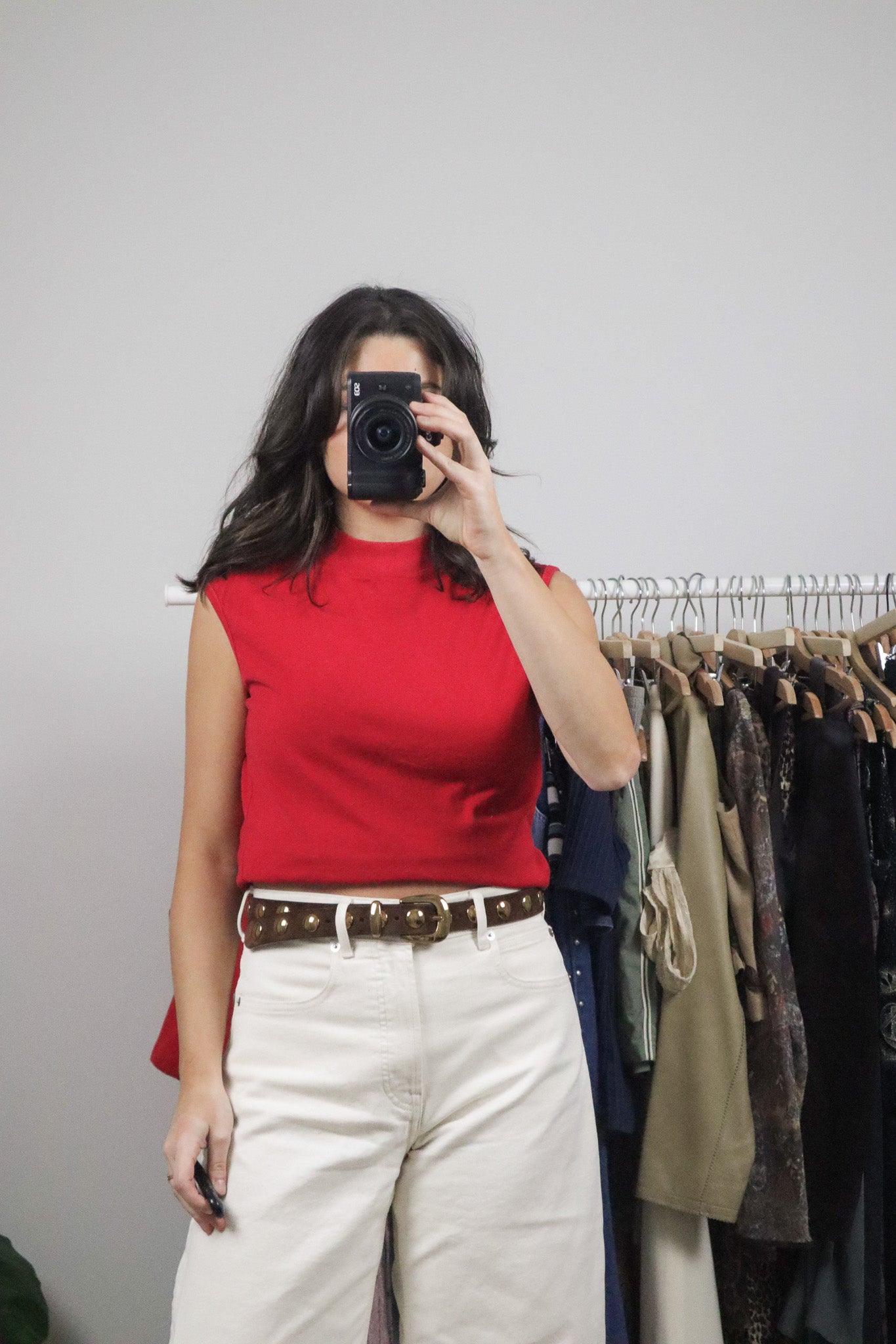 Vintage x Cotton Mockneck Tank (M)