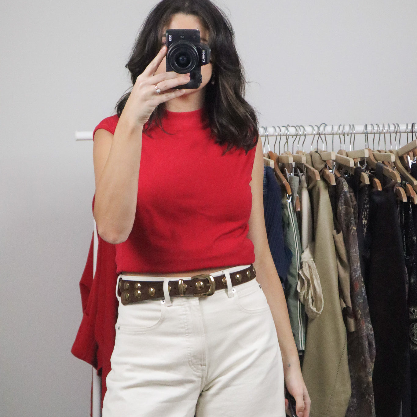 Vintage x Cotton Mockneck Tank (M)