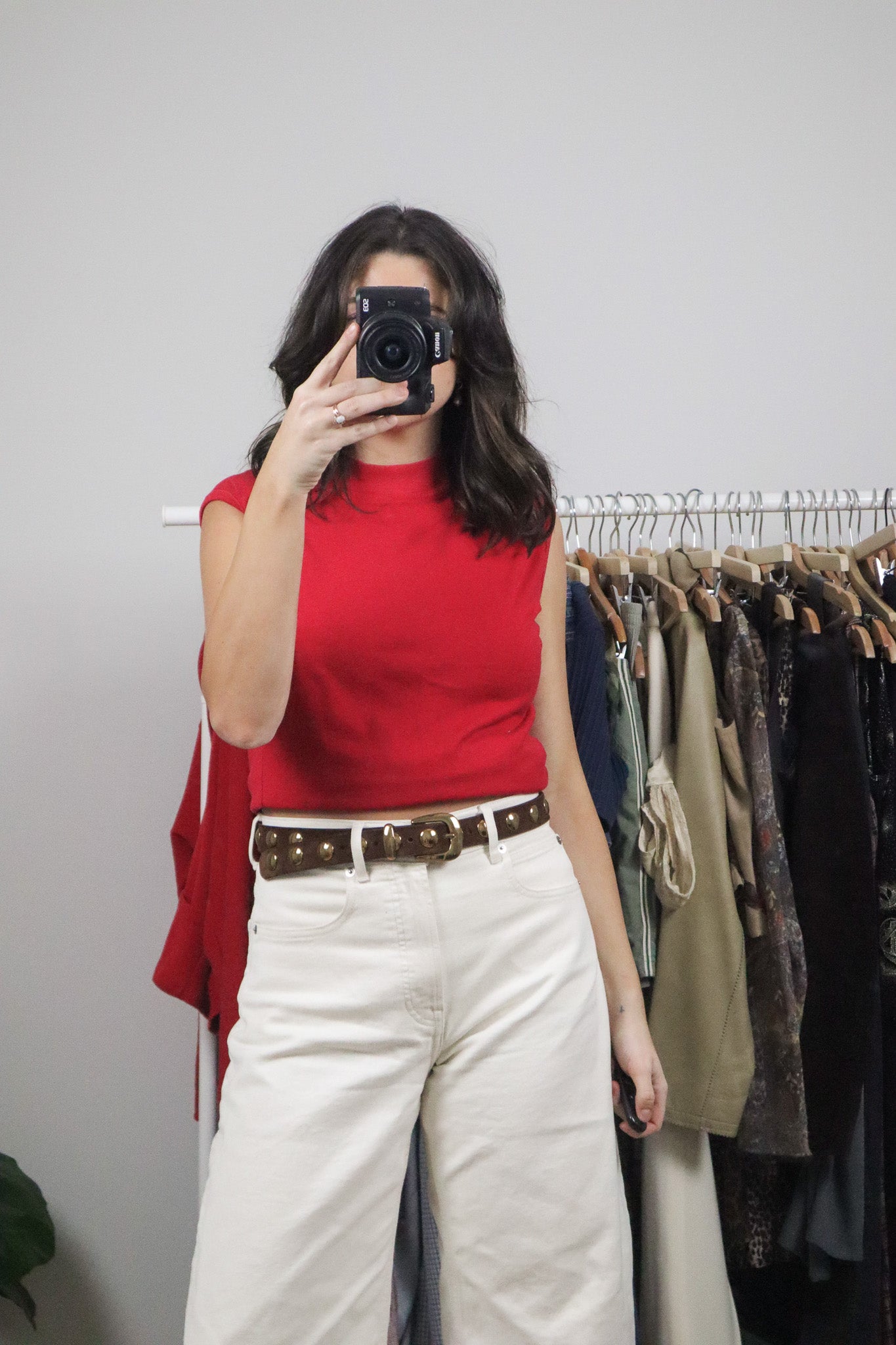 Vintage x Cotton Mockneck Tank (M)