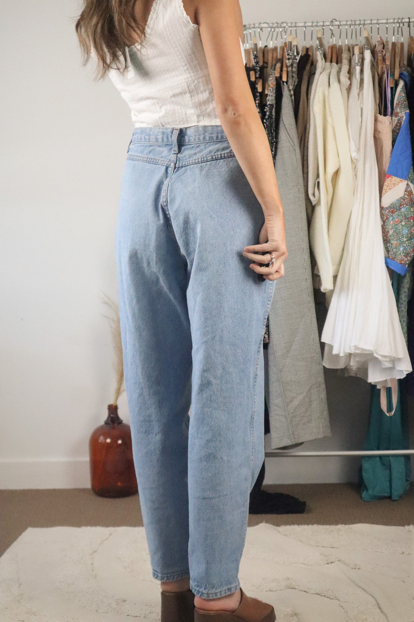 Made in Canada x Vintage x Embroidered Jeans (10/12)