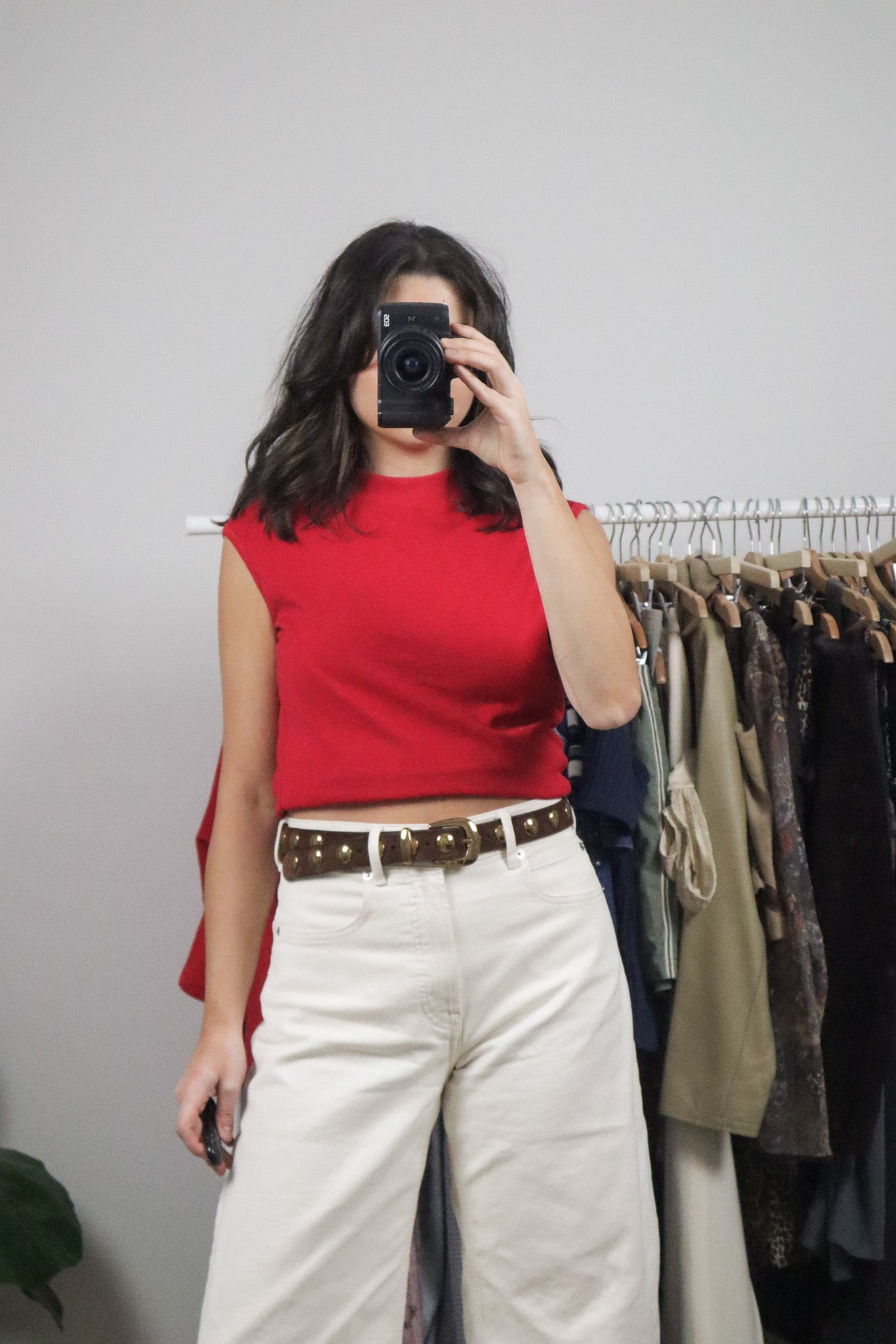 Vintage x Cotton Mockneck Tank (M)