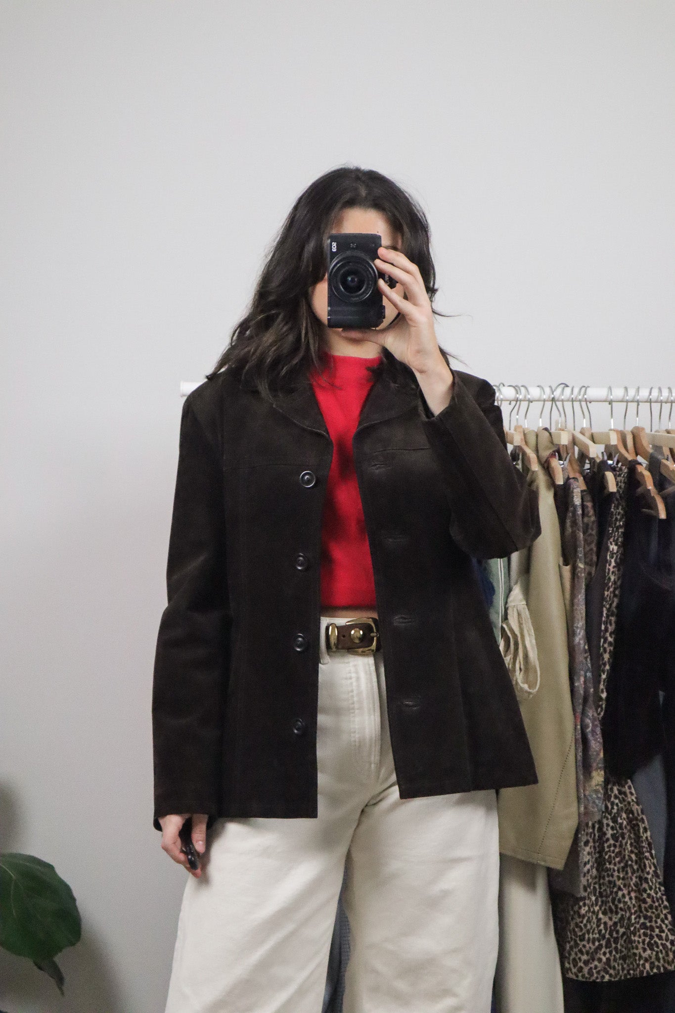 Made in Canada x Vintage x Suede Jacket (S)