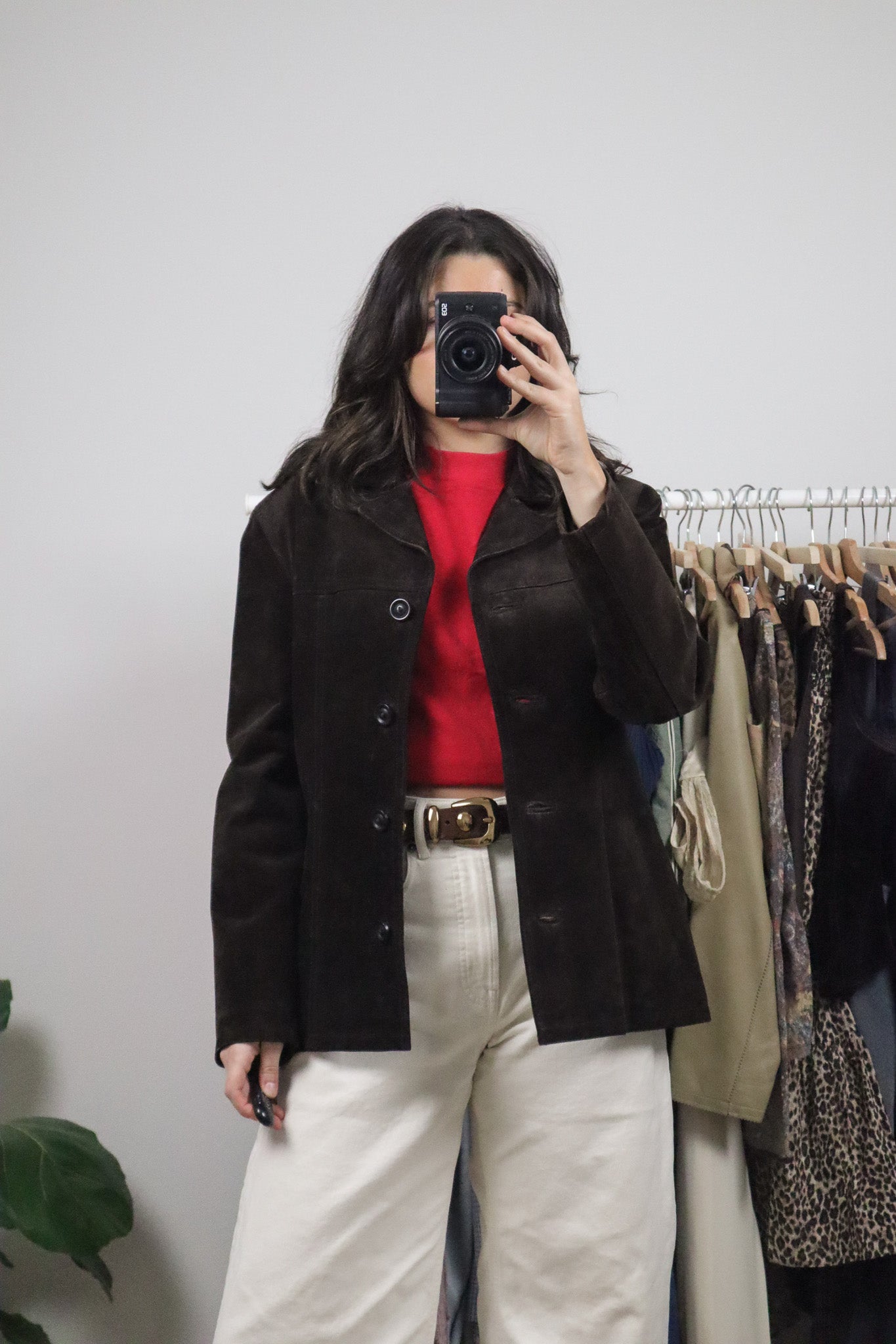 Made in Canada x Vintage x Suede Jacket (S)