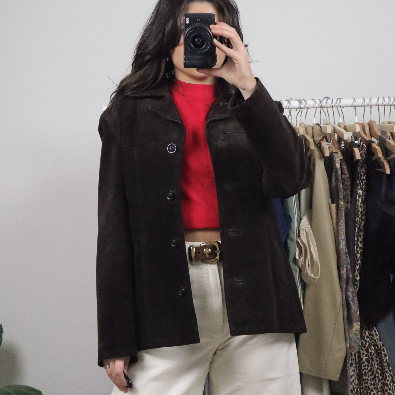 Made in Canada x Vintage x Suede Jacket (S)