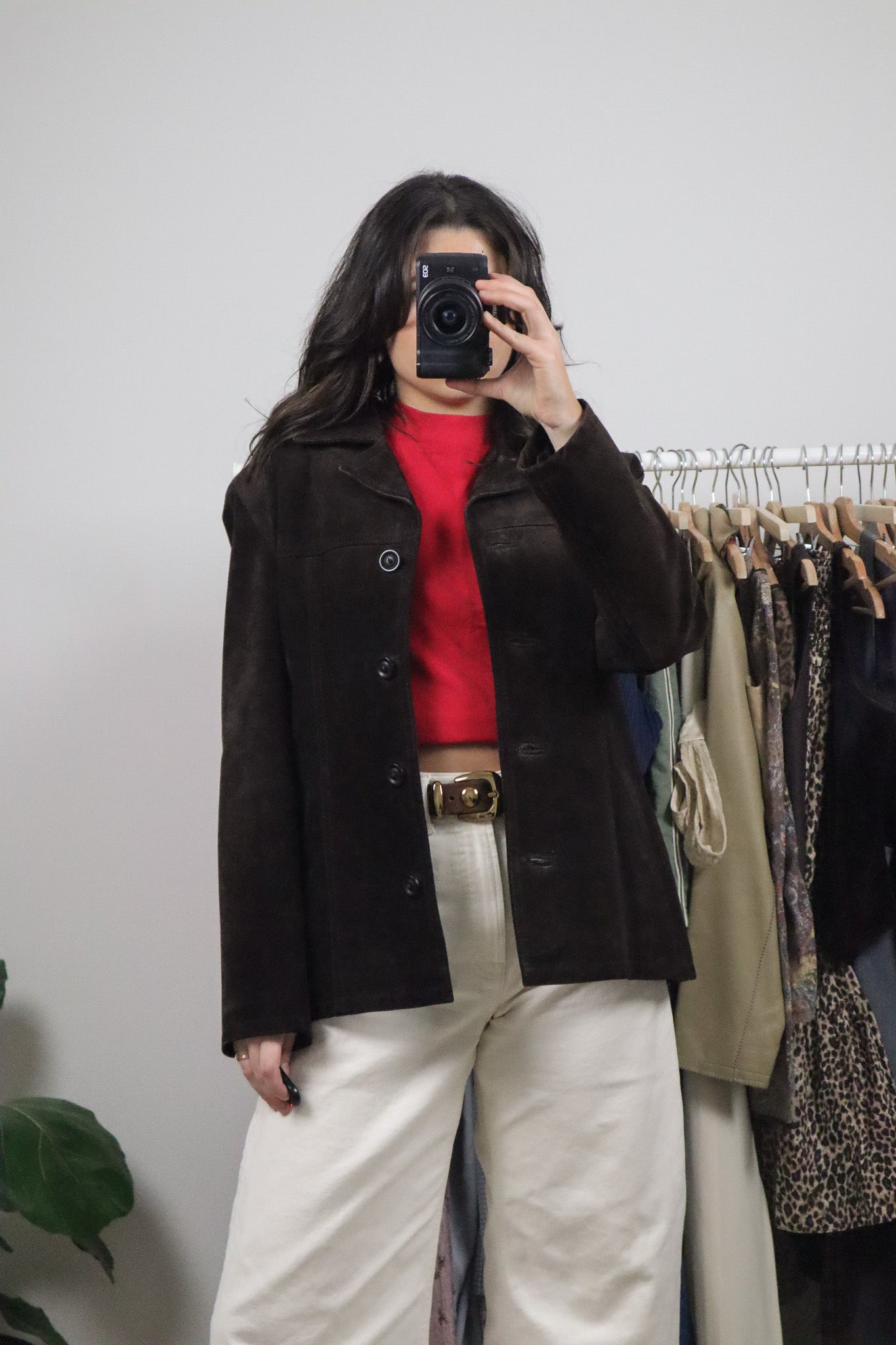Made in Canada x Vintage x Suede Jacket (S)