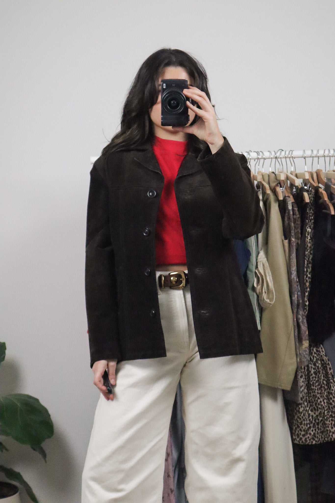 Made in Canada x Vintage x Suede Jacket (S)
