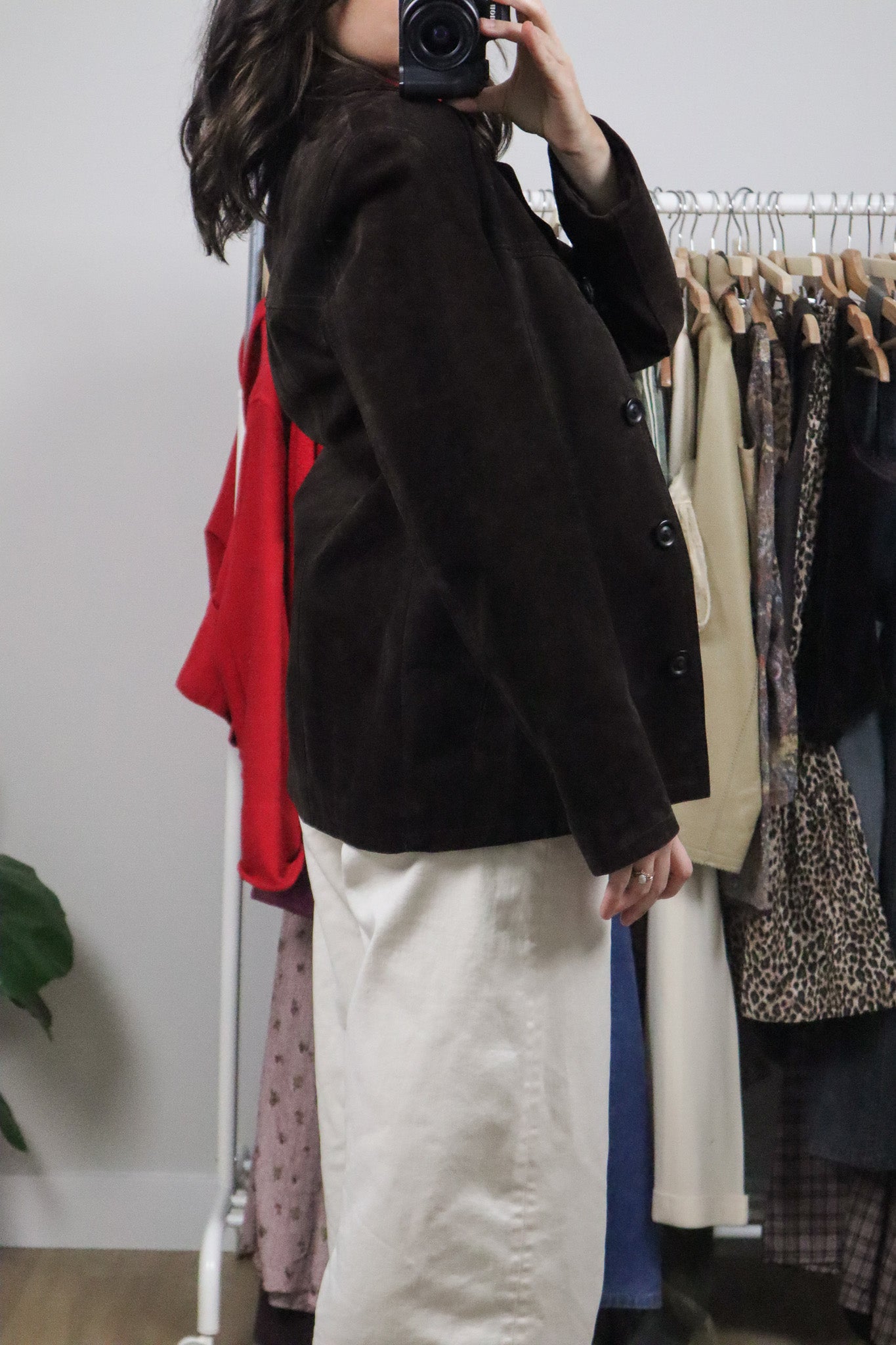 Made in Canada x Vintage x Suede Jacket (S)