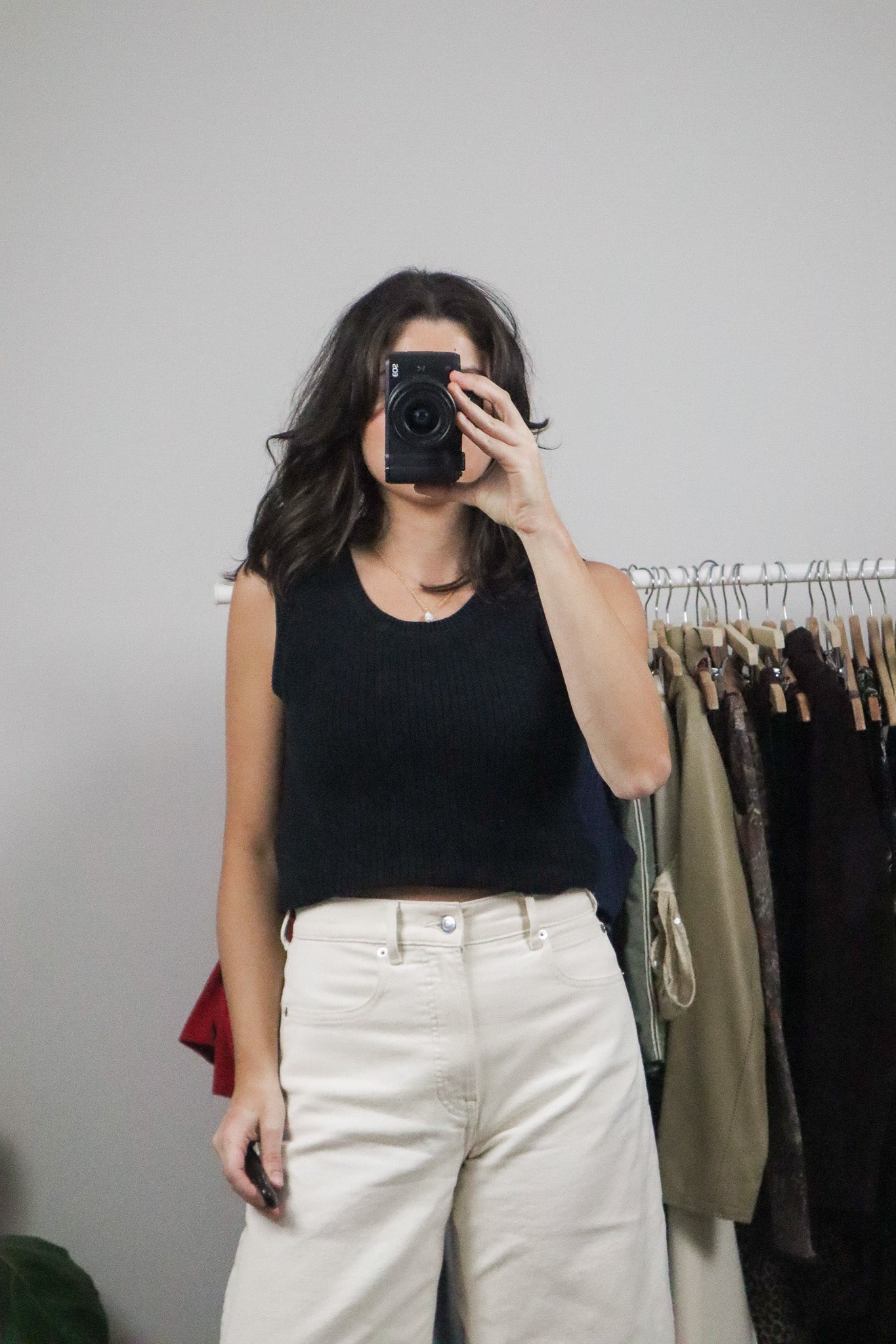 Vintage x Ribbed Tank Top (M)