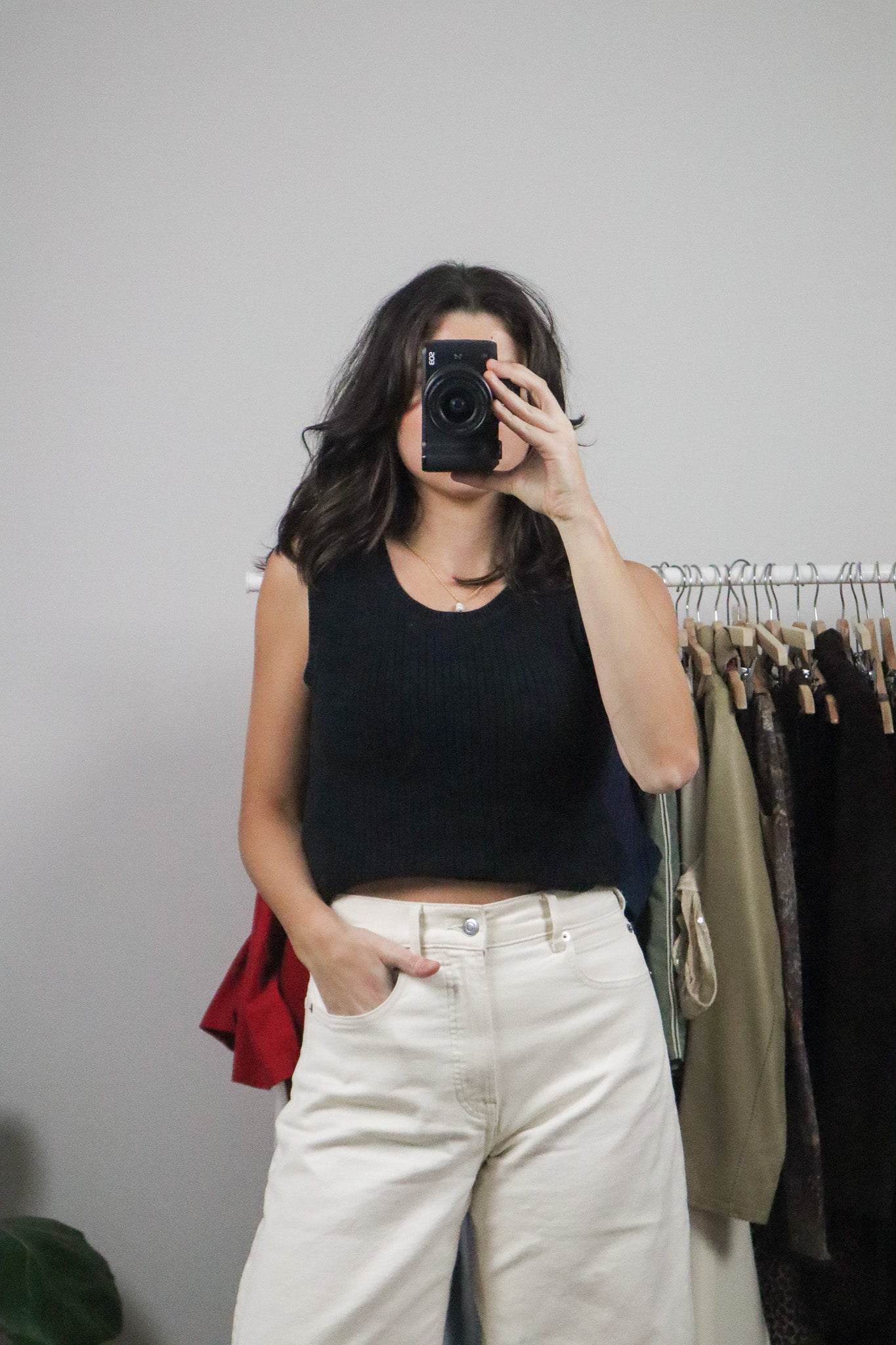 Vintage x Ribbed Tank Top (M)