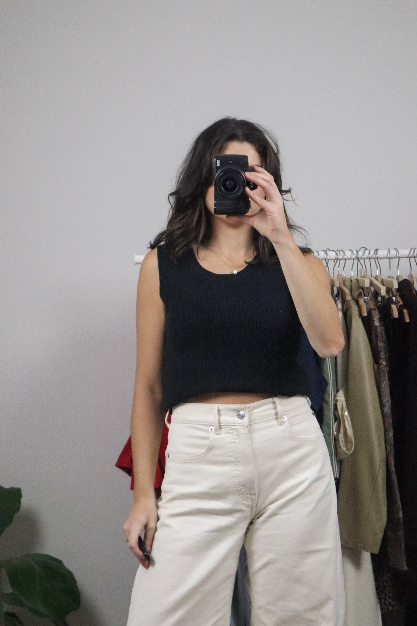 Vintage x Ribbed Tank Top (M)
