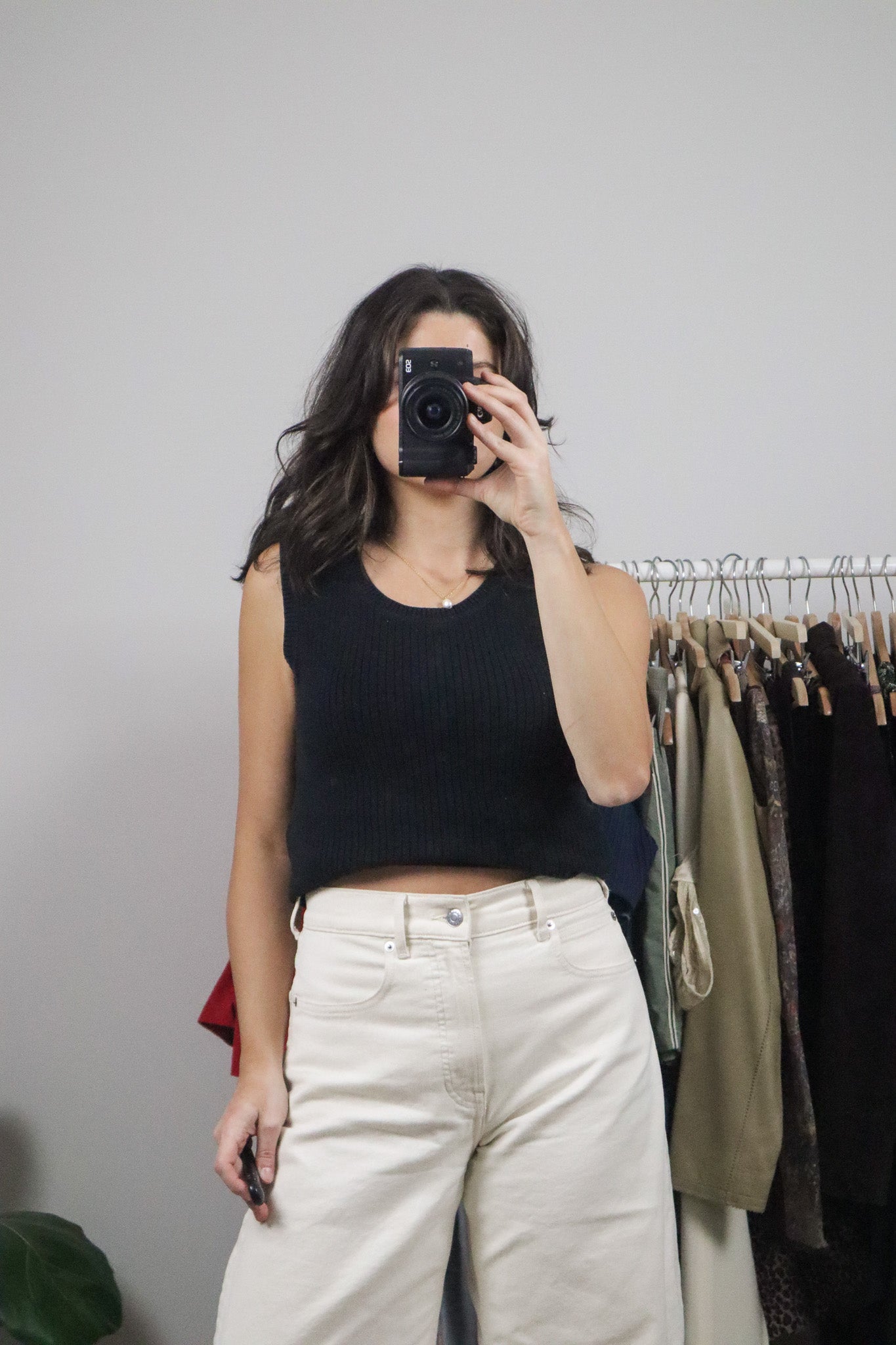 Vintage x Ribbed Tank Top (M)