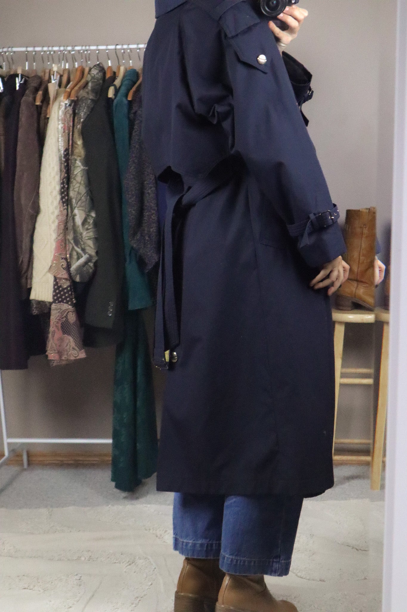 Vintage x Trench Coat (M)