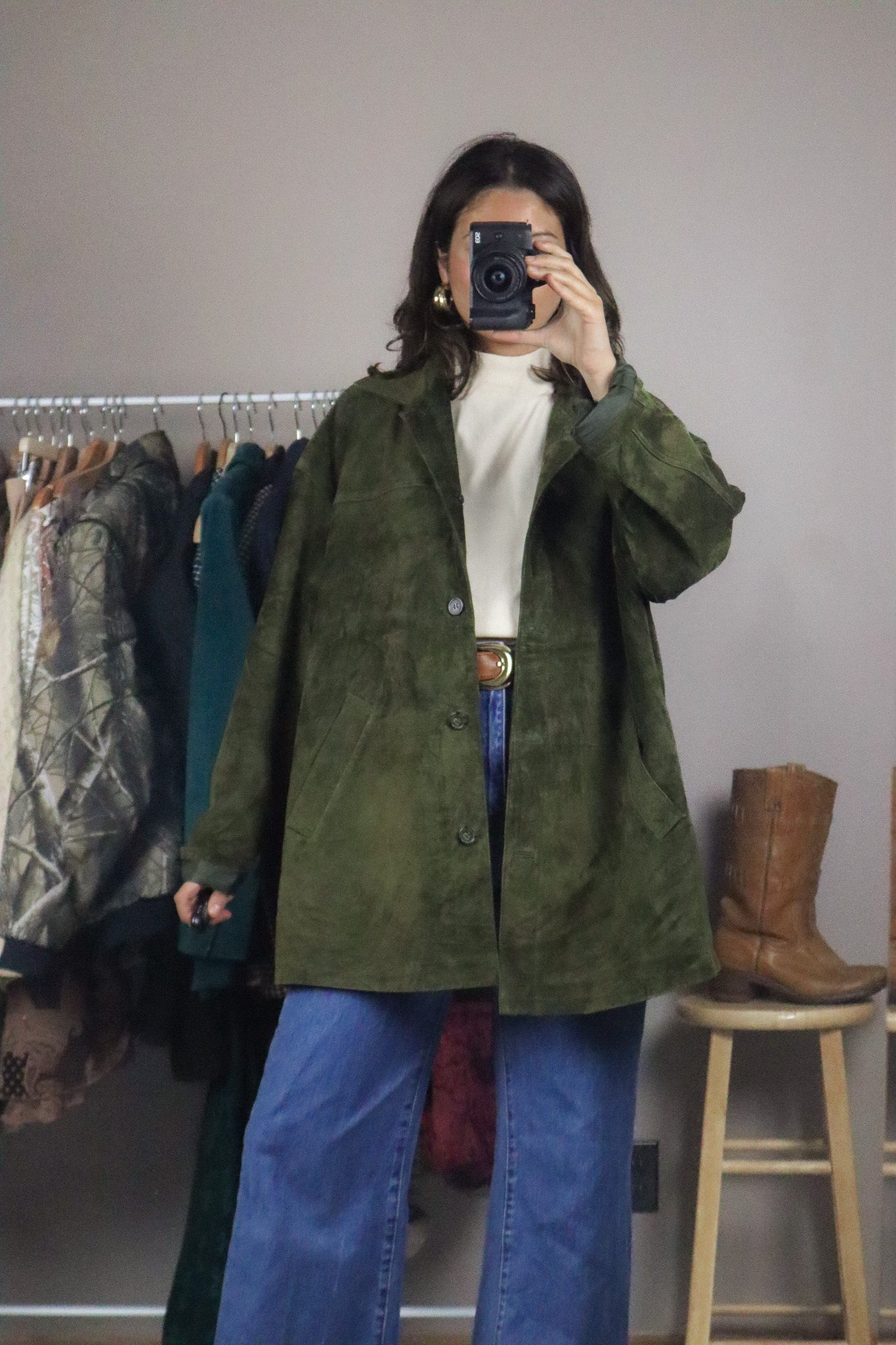 Made in Canada x Vintage x Suede Jacket (L/XL)