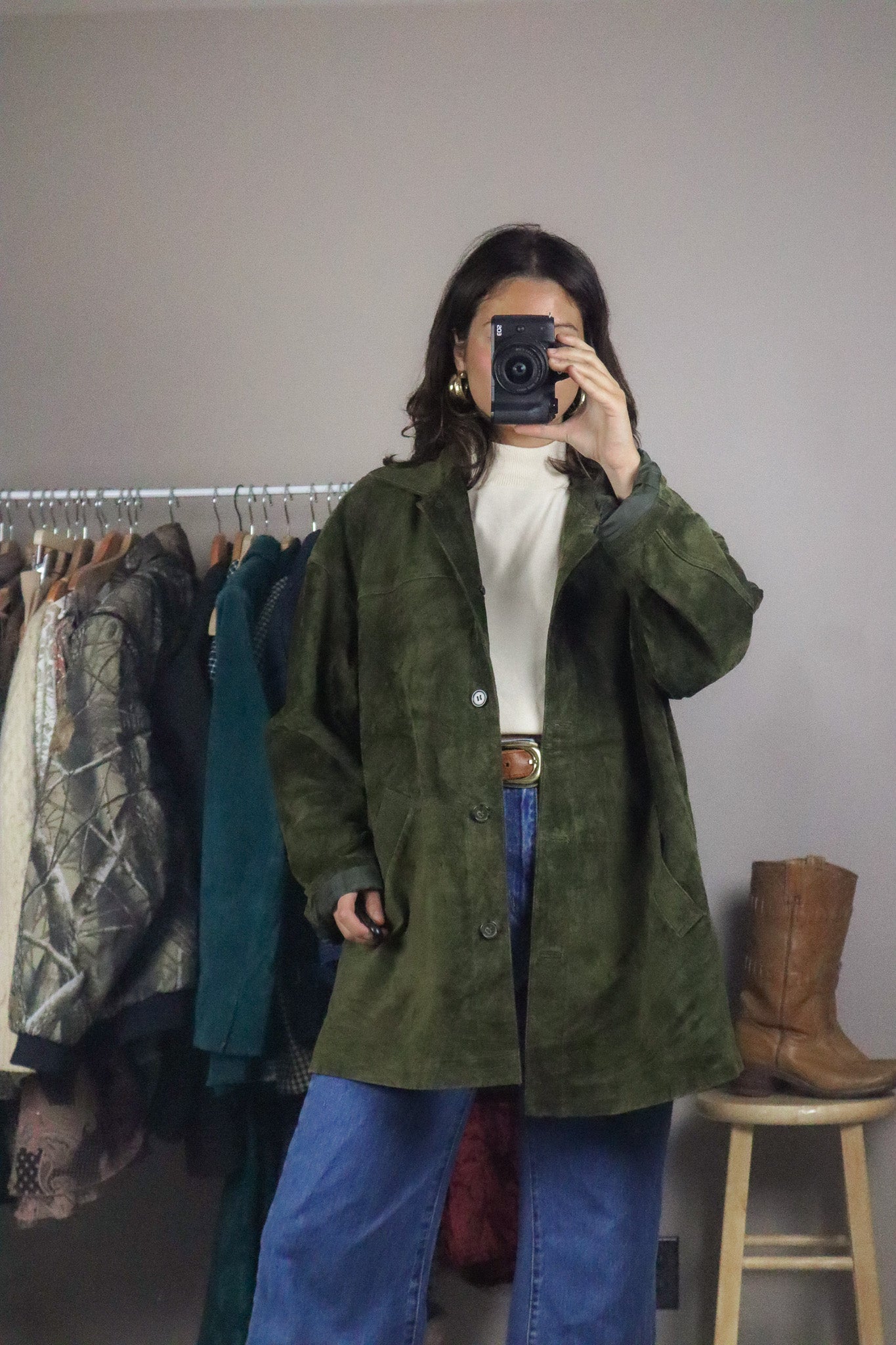 Made in Canada x Vintage x Suede Jacket (L/XL)