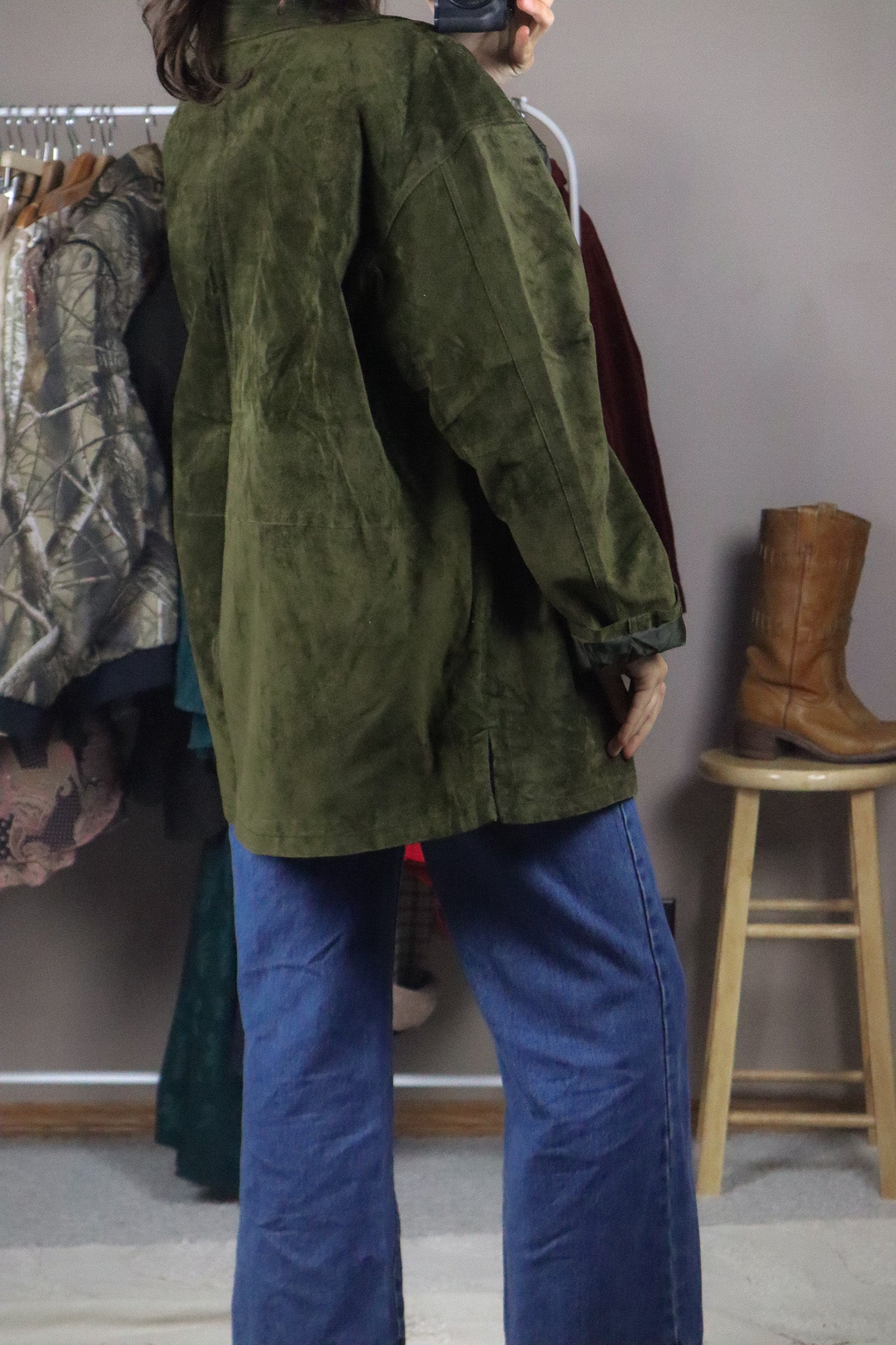 Made in Canada x Vintage x Suede Jacket (L/XL)