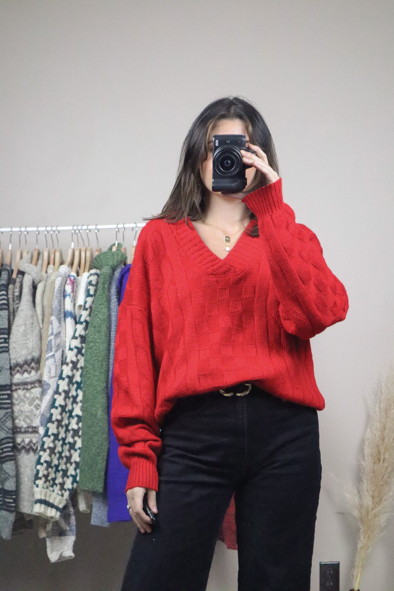Made in Austria x Vintage x Wool Patterned (L)
