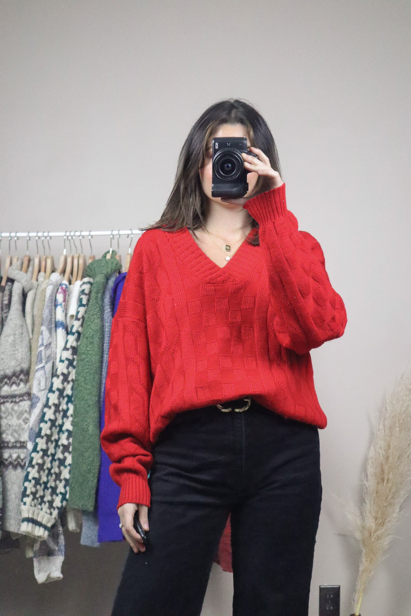 Made in Austria x Vintage x Wool Patterned (L)