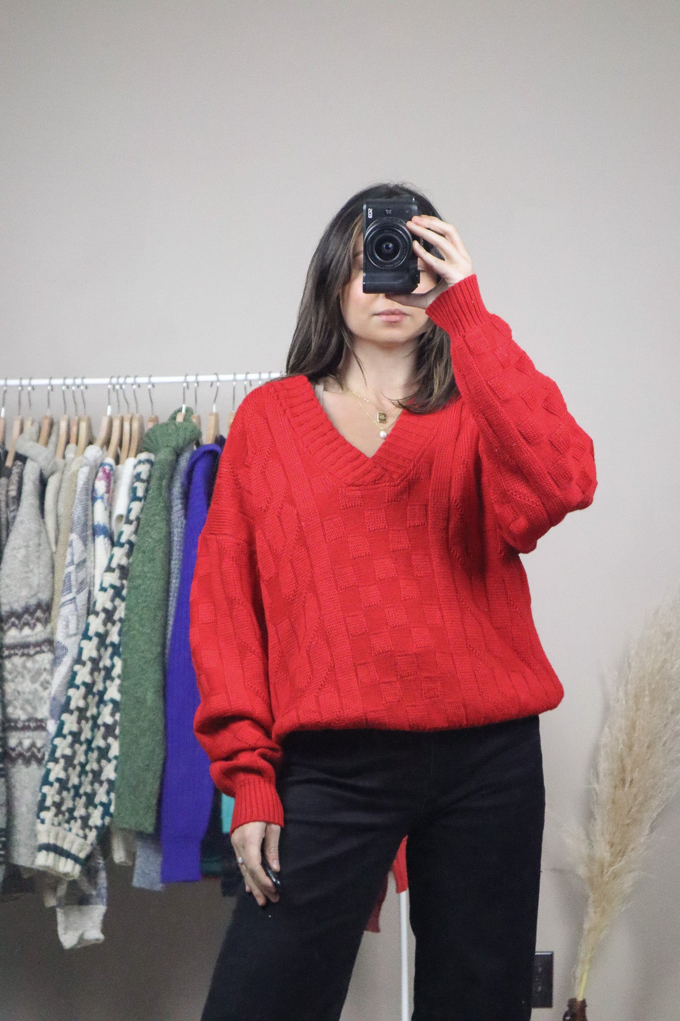 Made in Austria x Vintage x Wool Patterned (L)