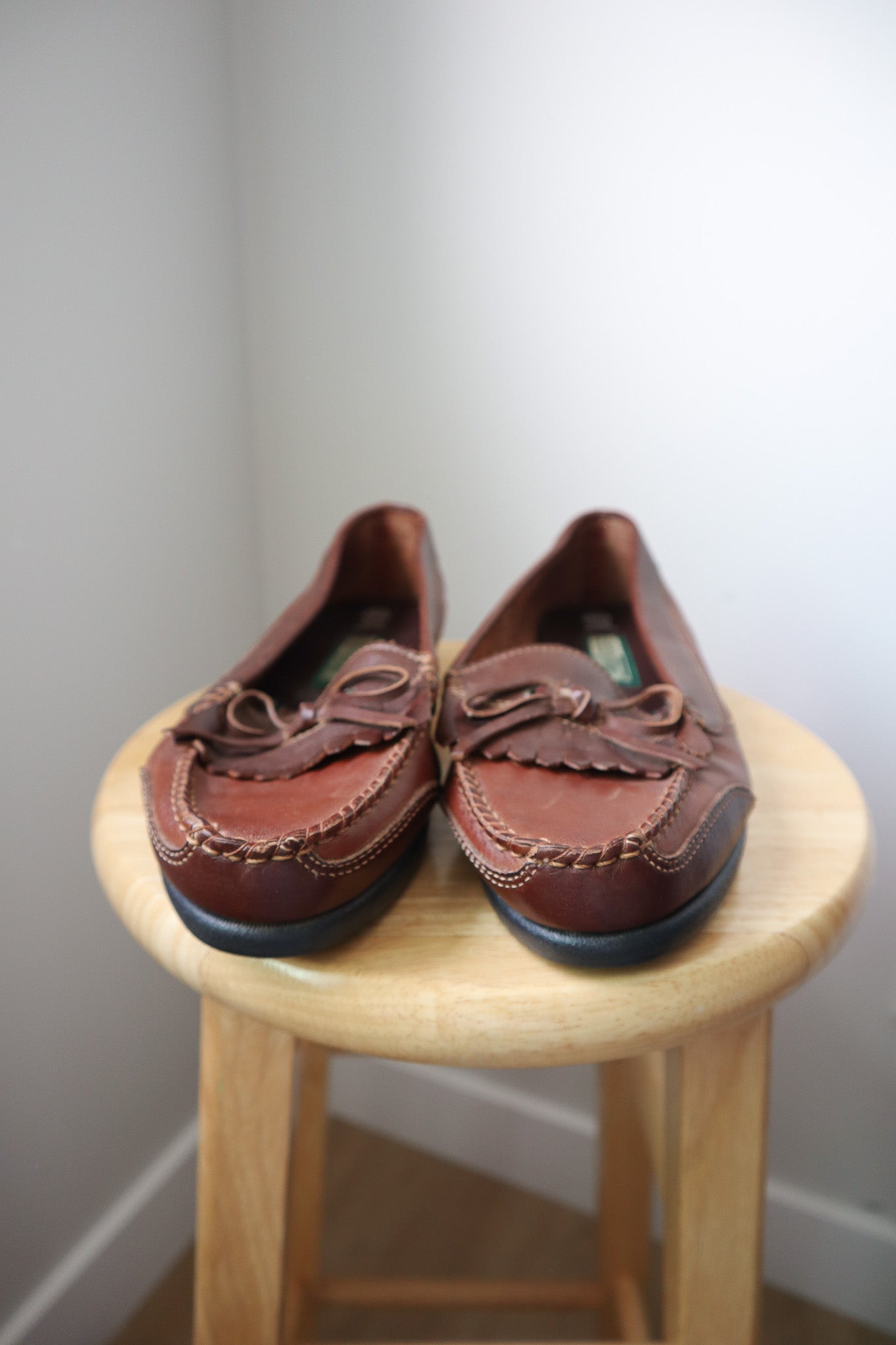 Vintage x Leather Loafers (9)