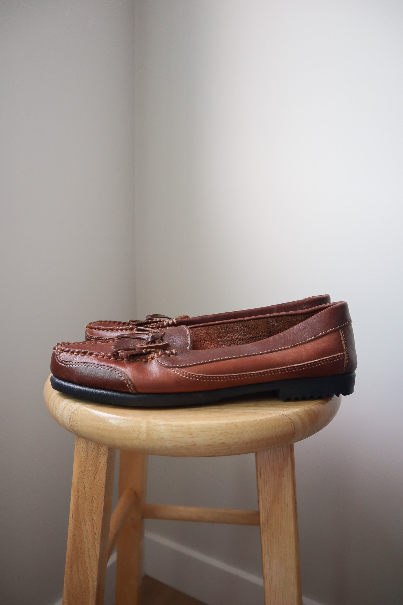 Vintage x Leather Loafers (9)