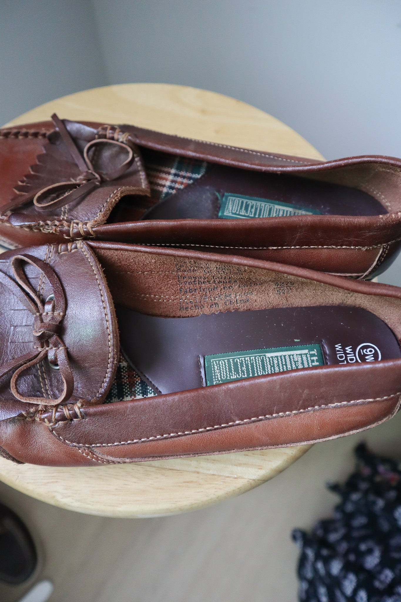 Vintage x Leather Loafers (9)