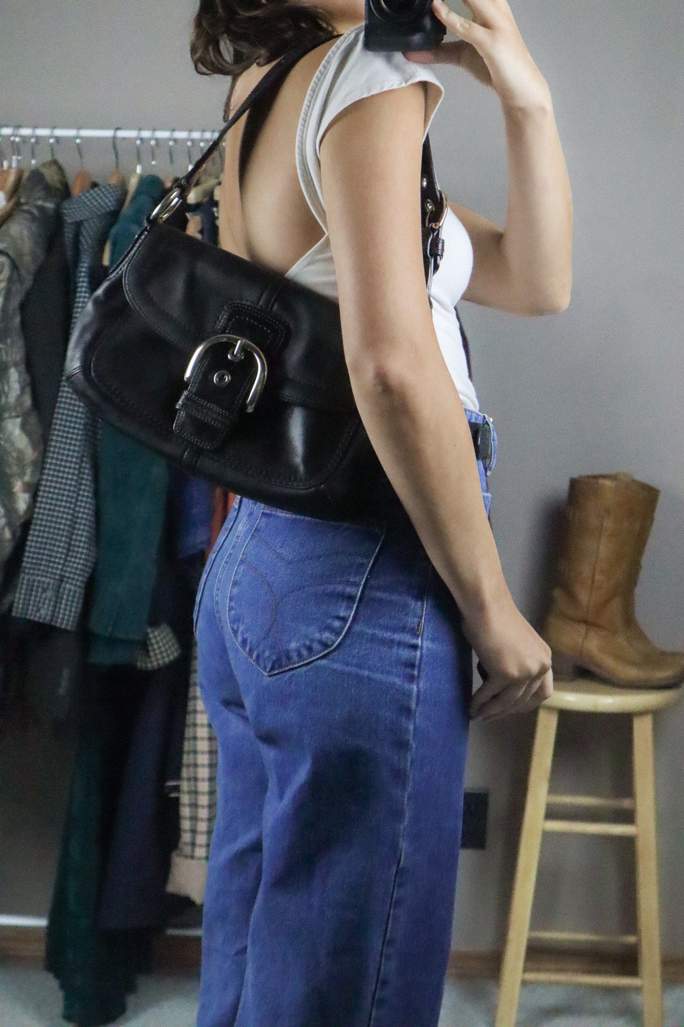 Vintage x Coach Leather Purse