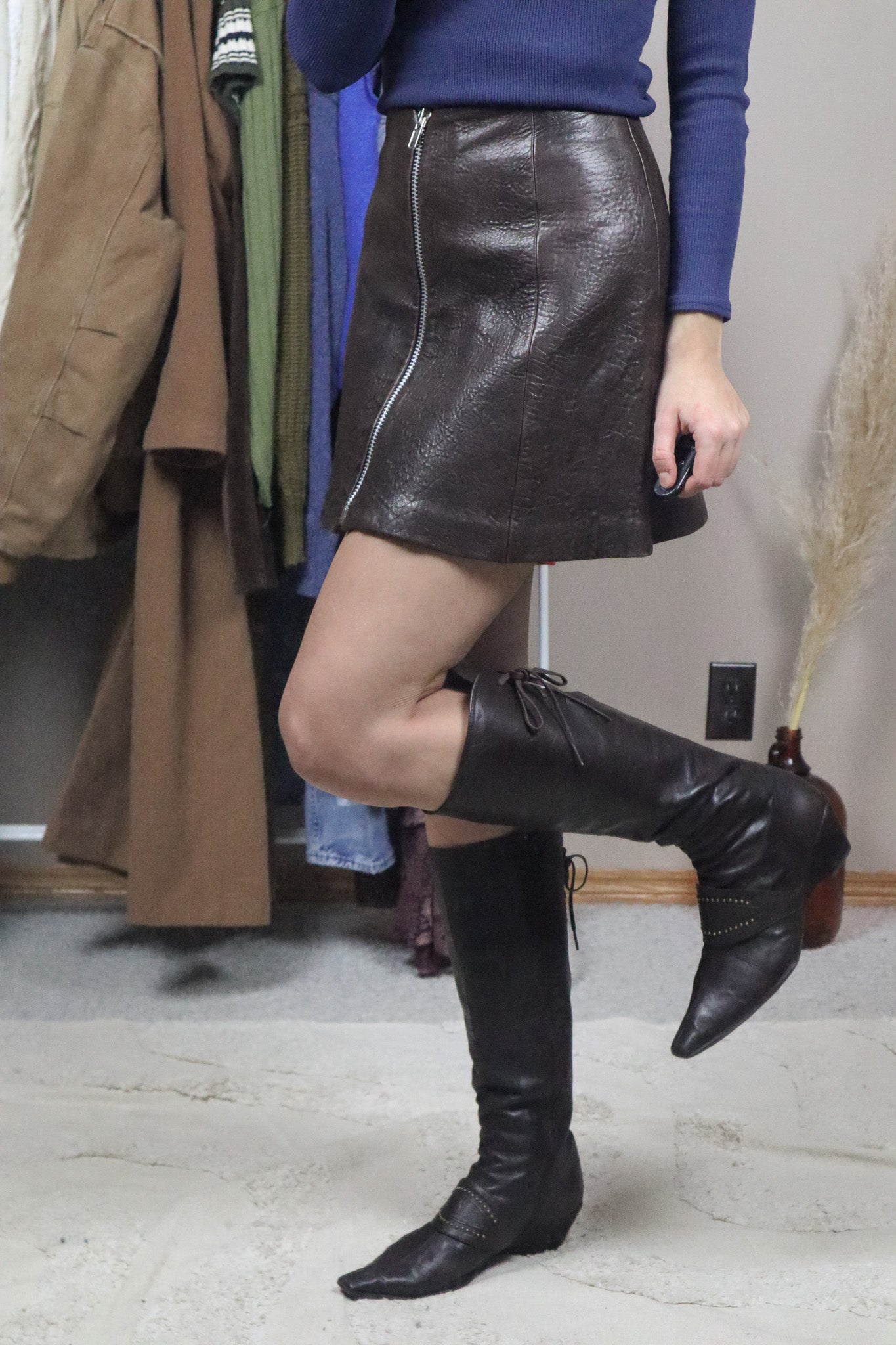 Made in Spain x Vintage x Leather Boots (8.5)