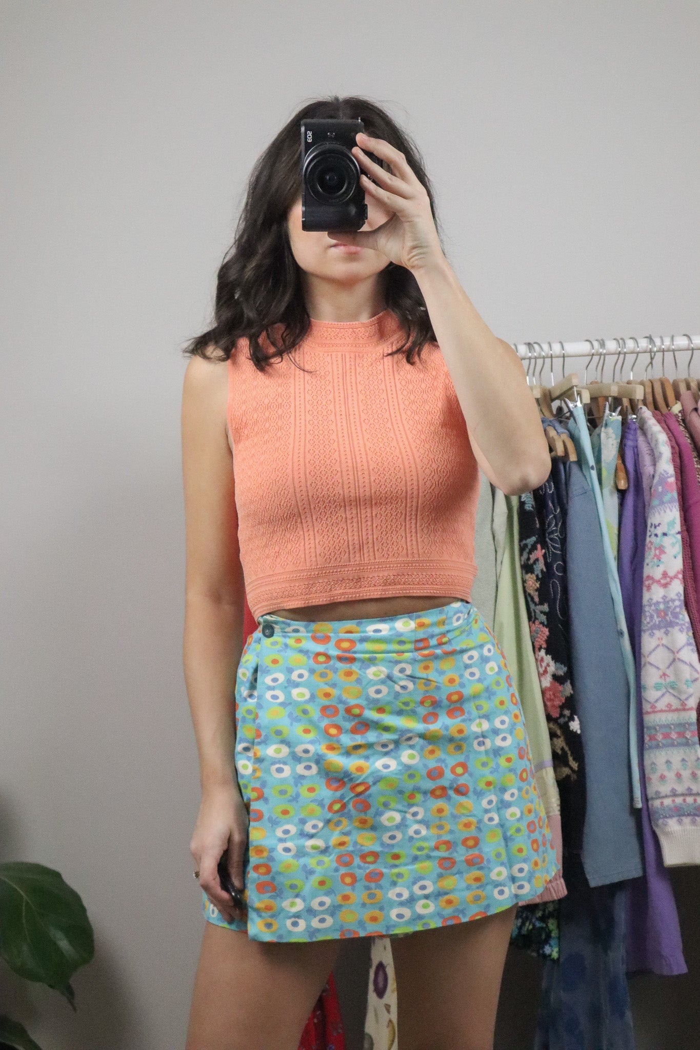 Modern x Deadstock x Cropped Textured Tank (S/M)