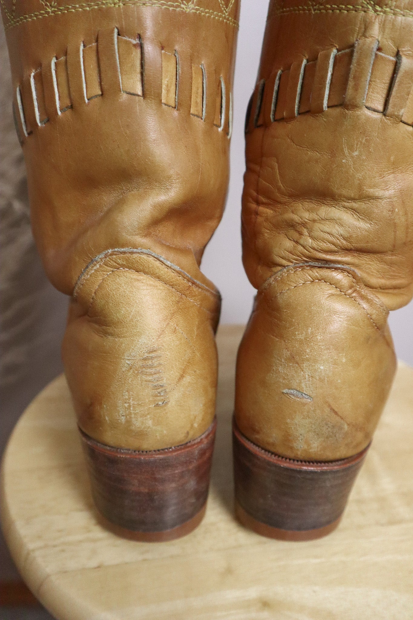 Made in Canada x Vintage x Leather Campus Boots (7.5)