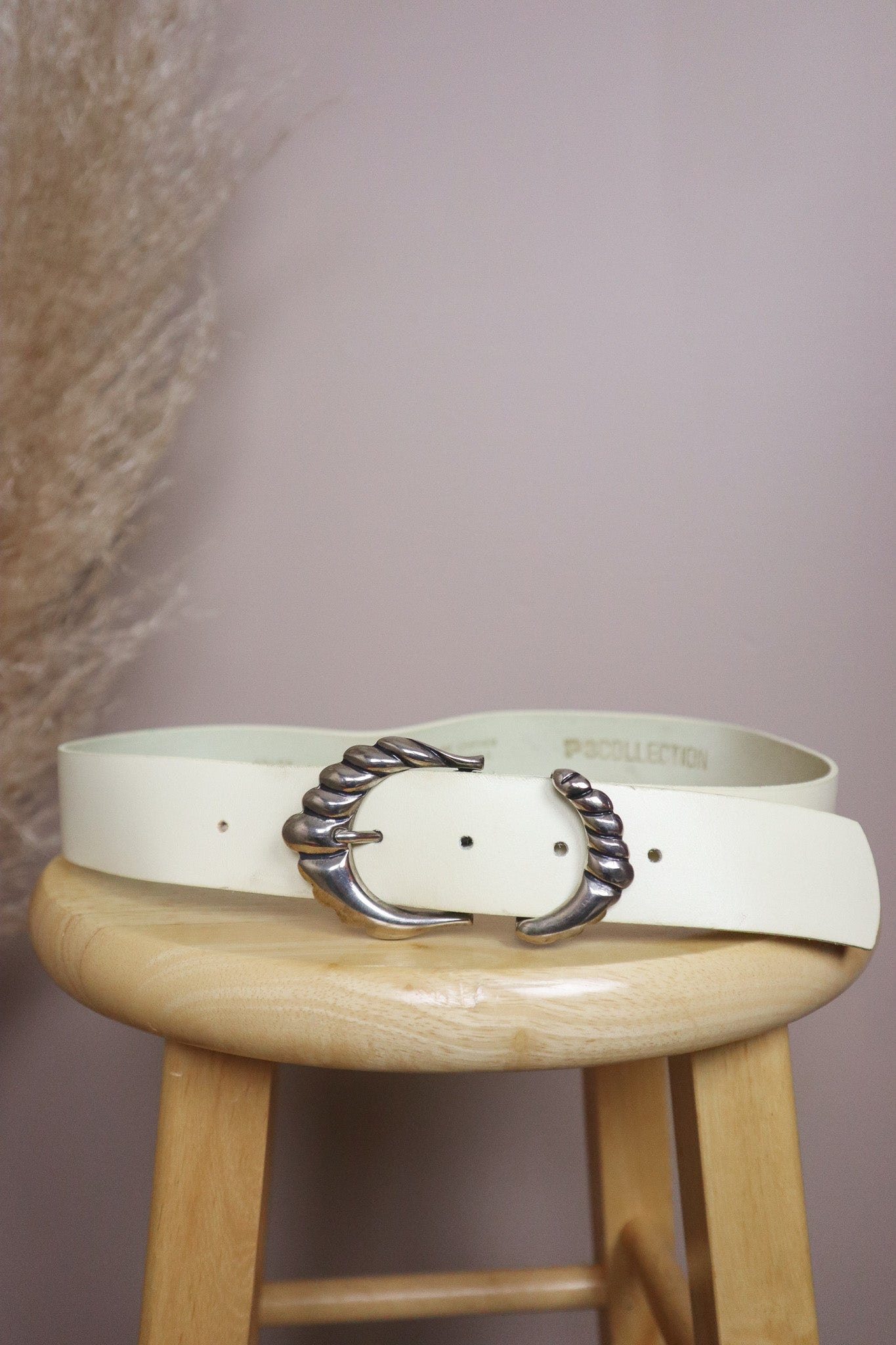 Vintage x Leather Belt (M)