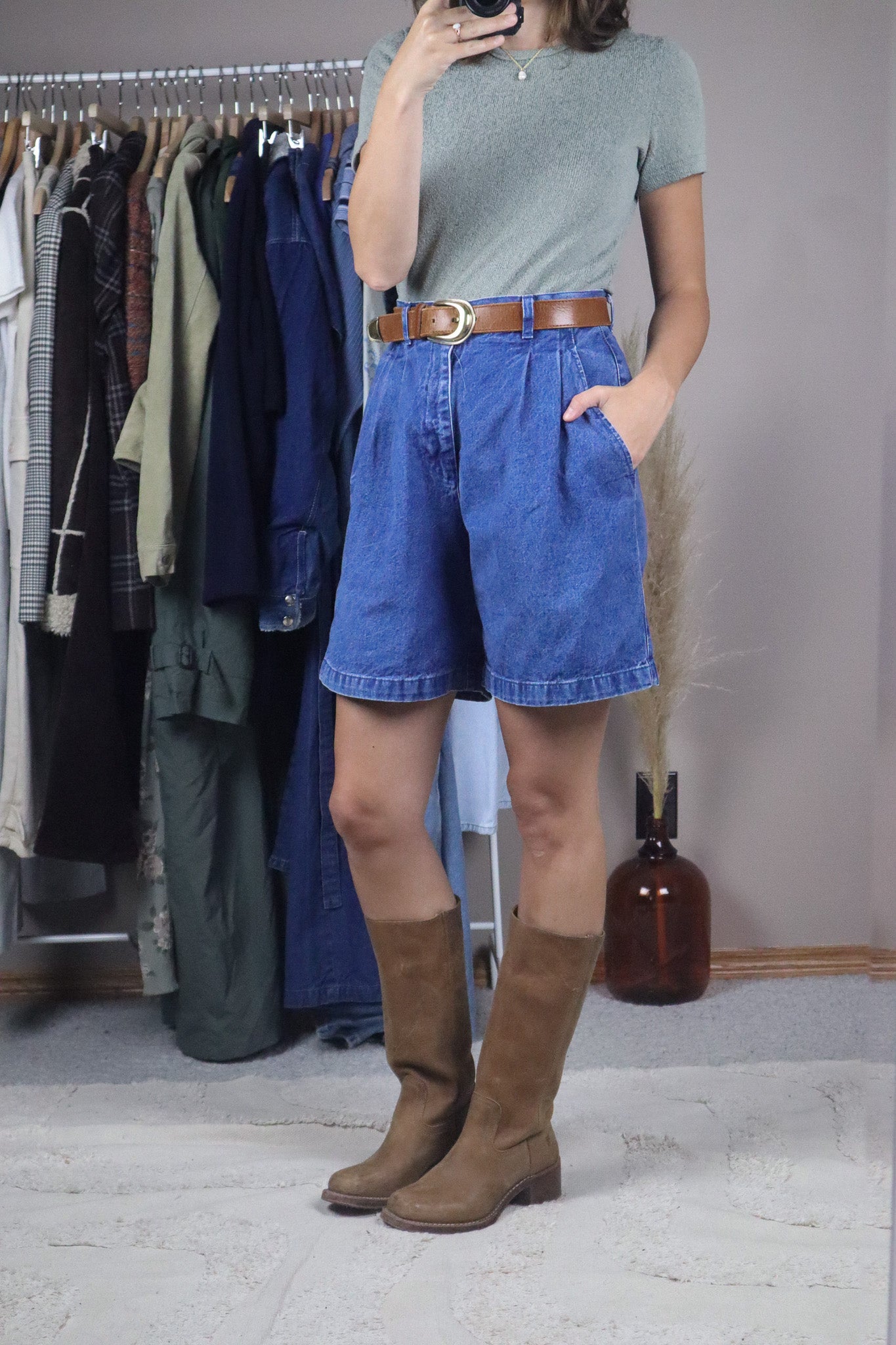Made in Canada x Vintage x Denim Shorts (6/8)