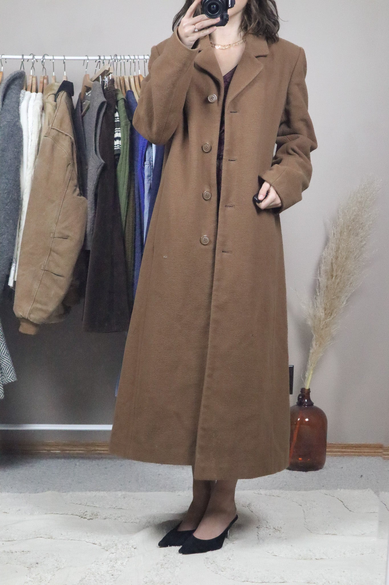 Made in Romania x Vintage x Wool Blend Coat (8-10)