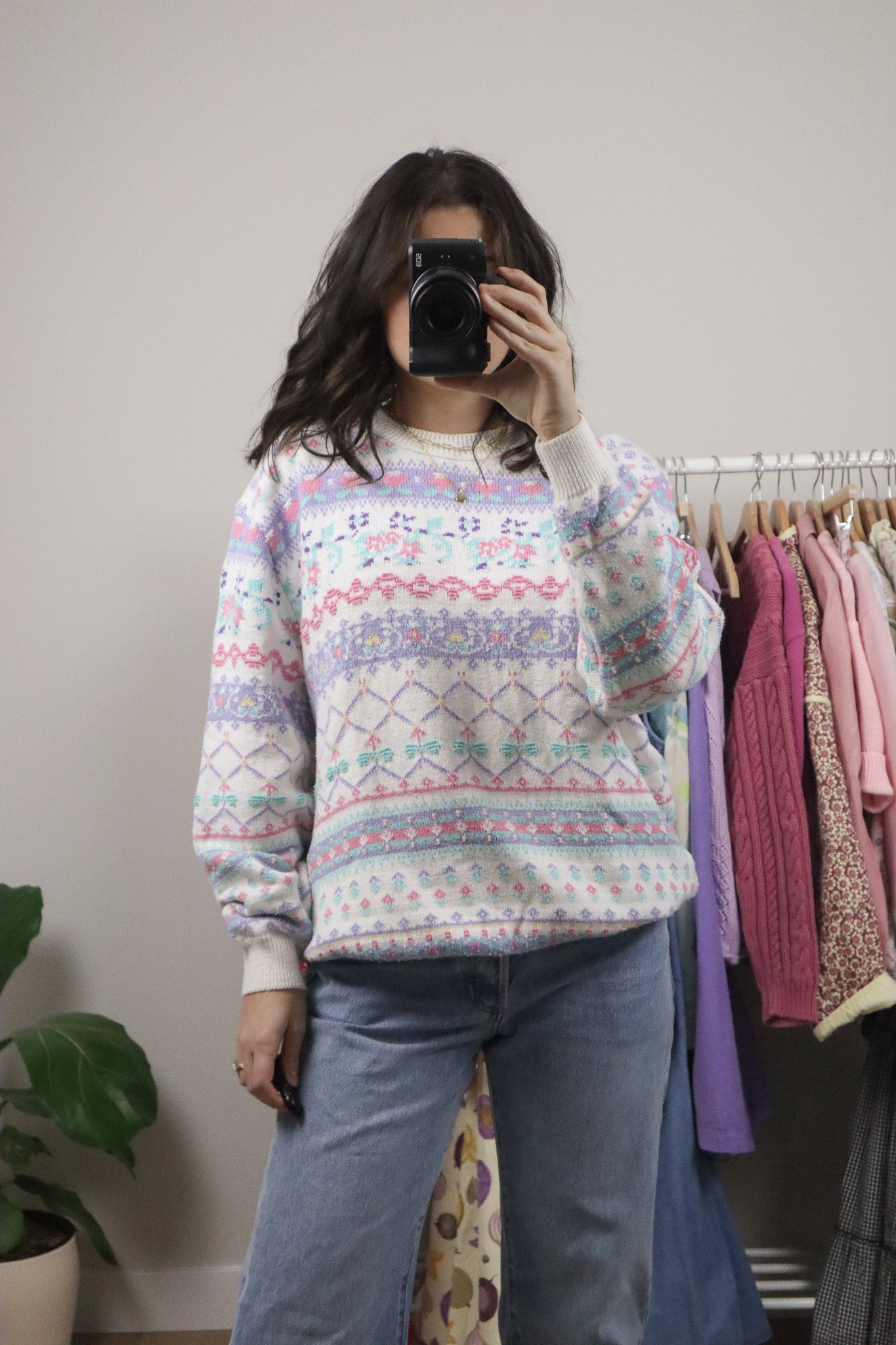 Made in Canada x Vintage x Patterned Knit (XL/XXL)