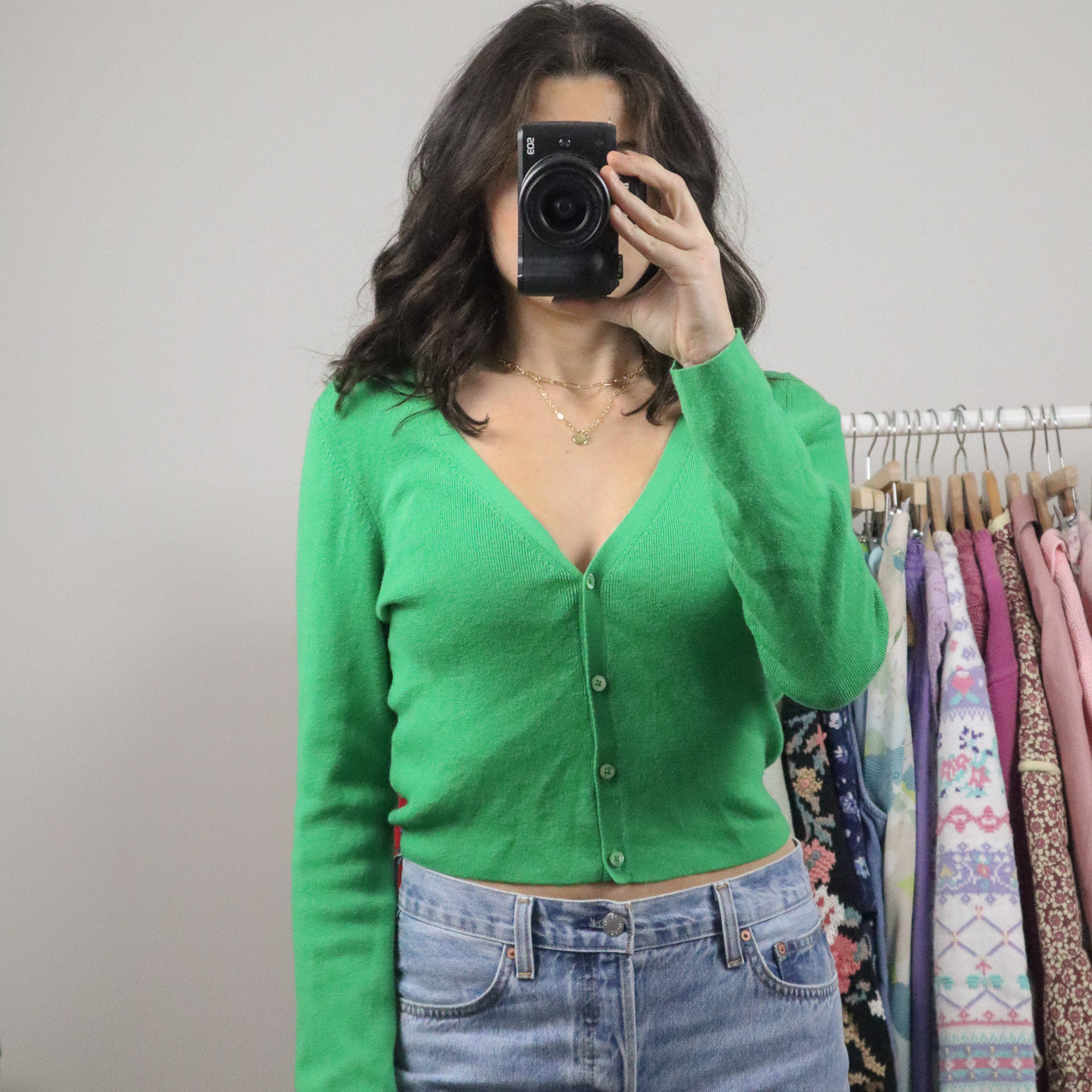 Modern x Wool Blend Cardigan (S/M)
