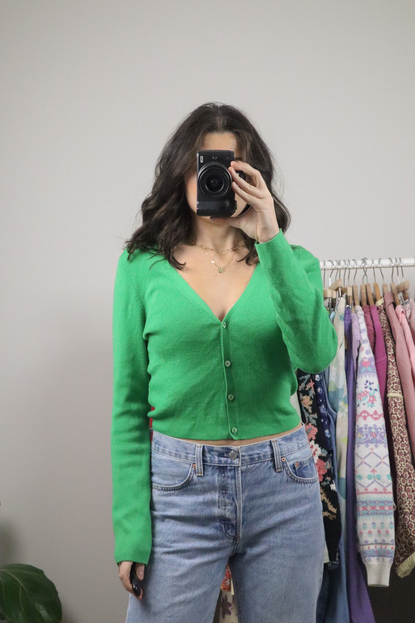 Modern x Wool Blend Cardigan (S/M)
