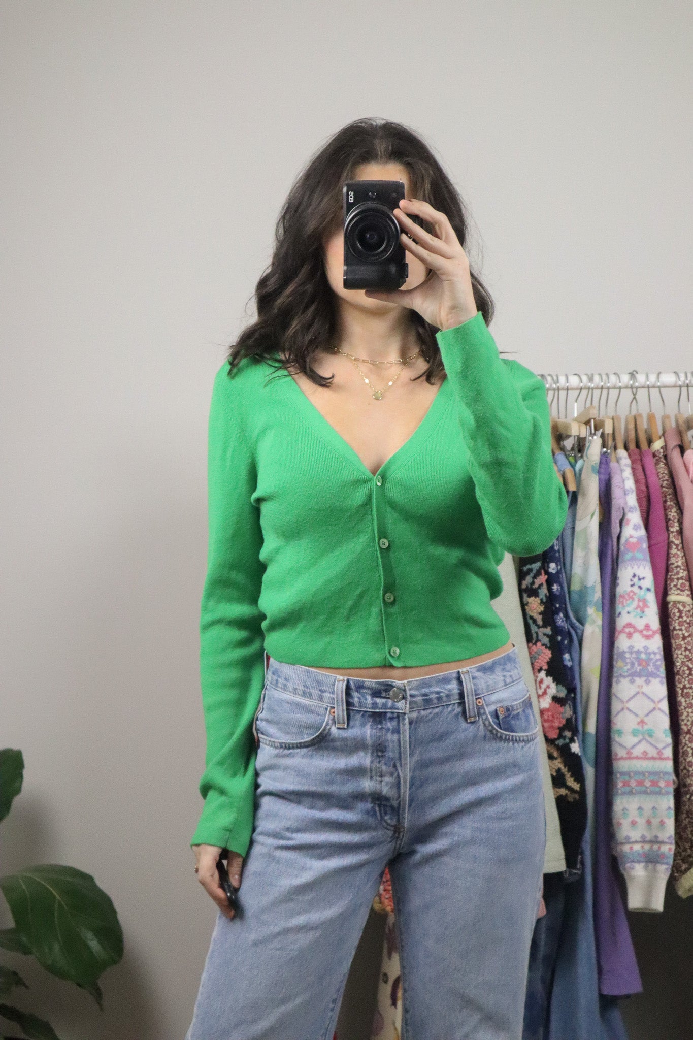 Modern x Wool Blend Cardigan (S/M)