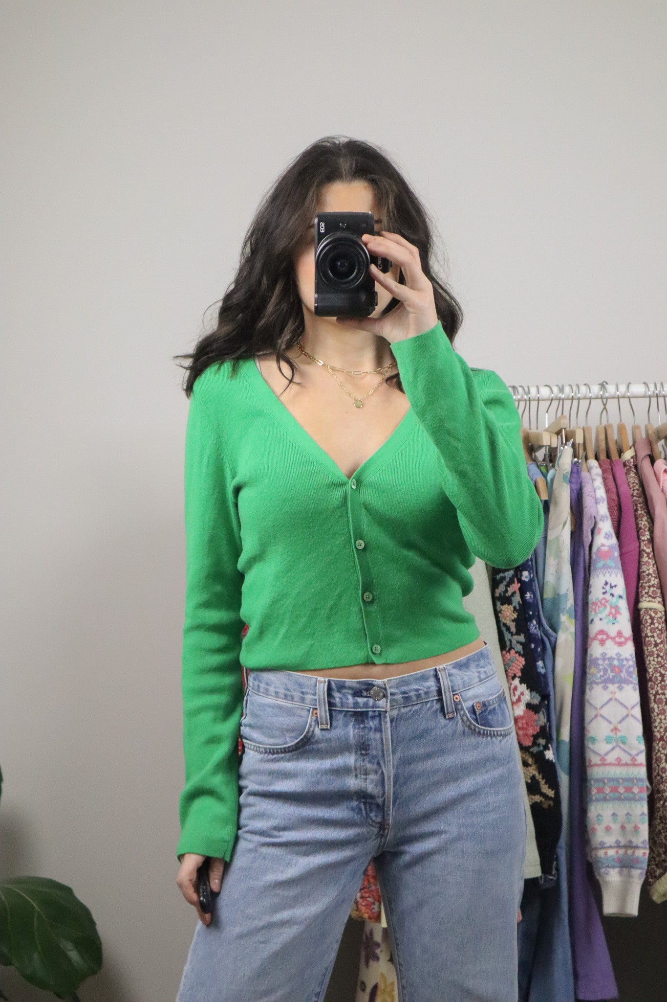 Modern x Wool Blend Cardigan (S/M)
