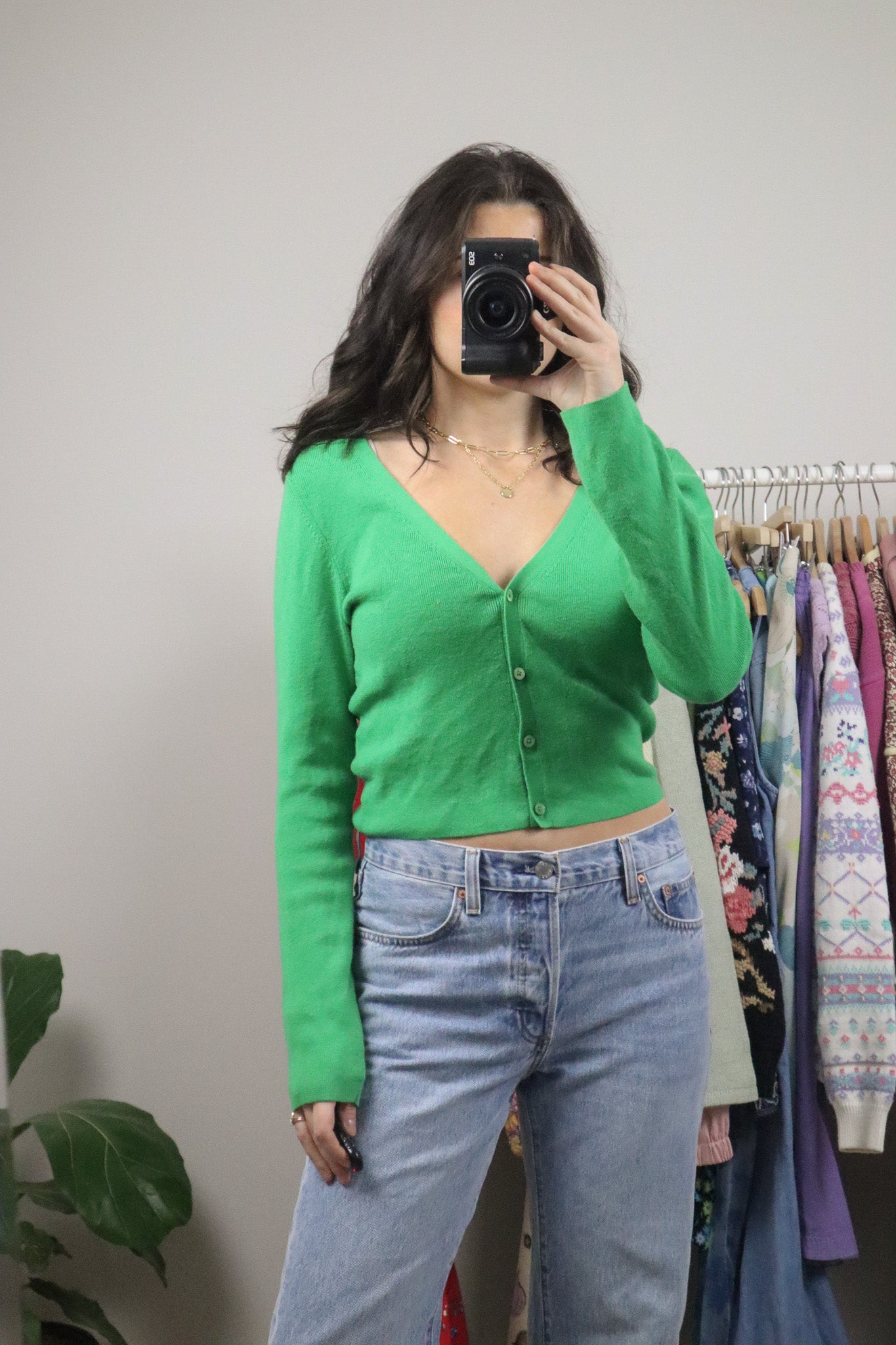 Modern x Wool Blend Cardigan (S/M)